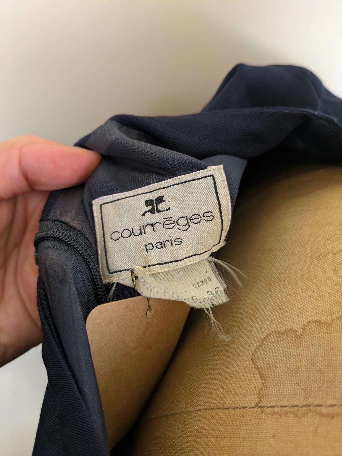 Courreges 1980's/90's rare courreges navy tennis pleated dress Size M / US 6-8 / IT 42-44 - 7 Thumbnail