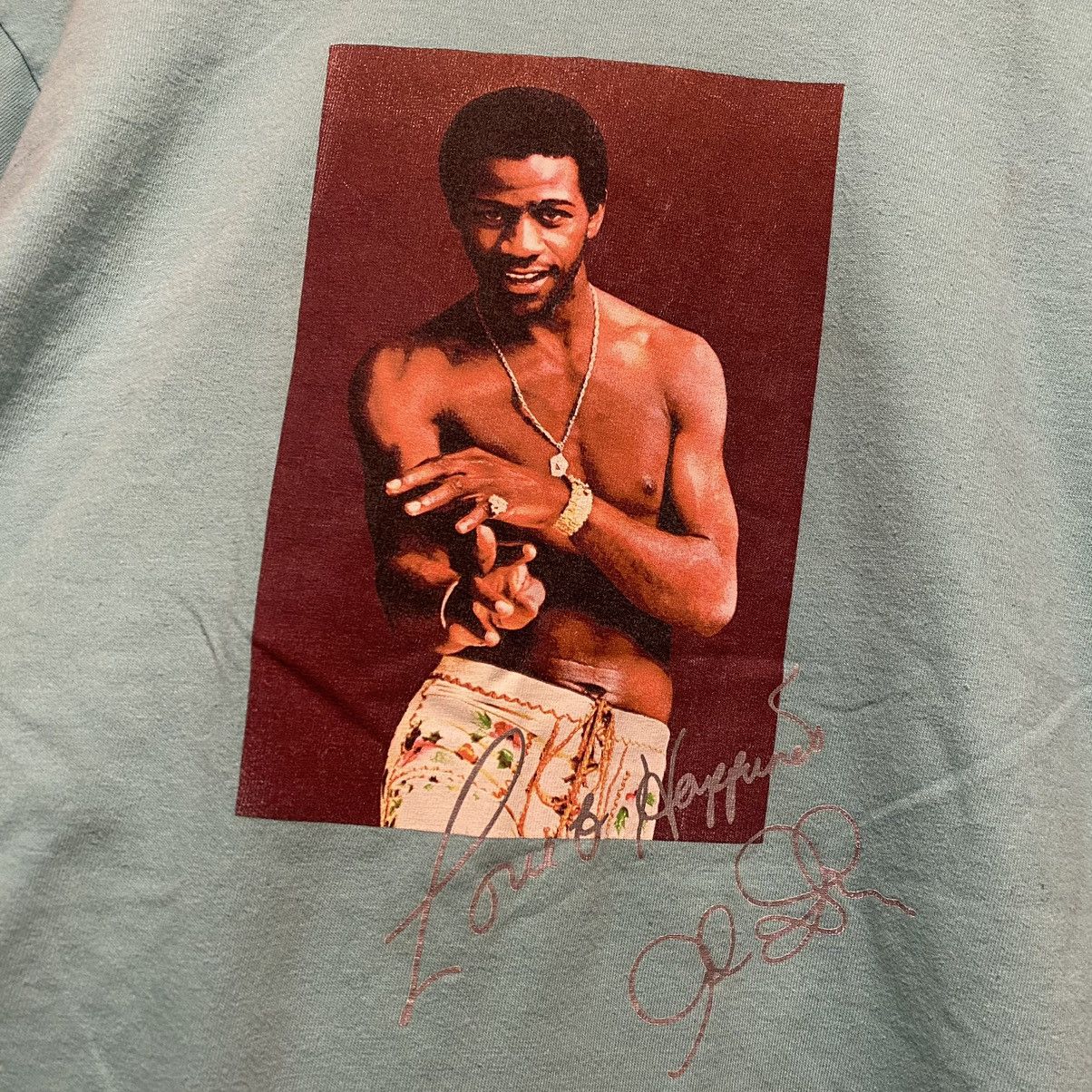 Supreme Supreme Al Green Tee Teal Size US M / EU 48-50 / 2 - 3 Thumbnail
