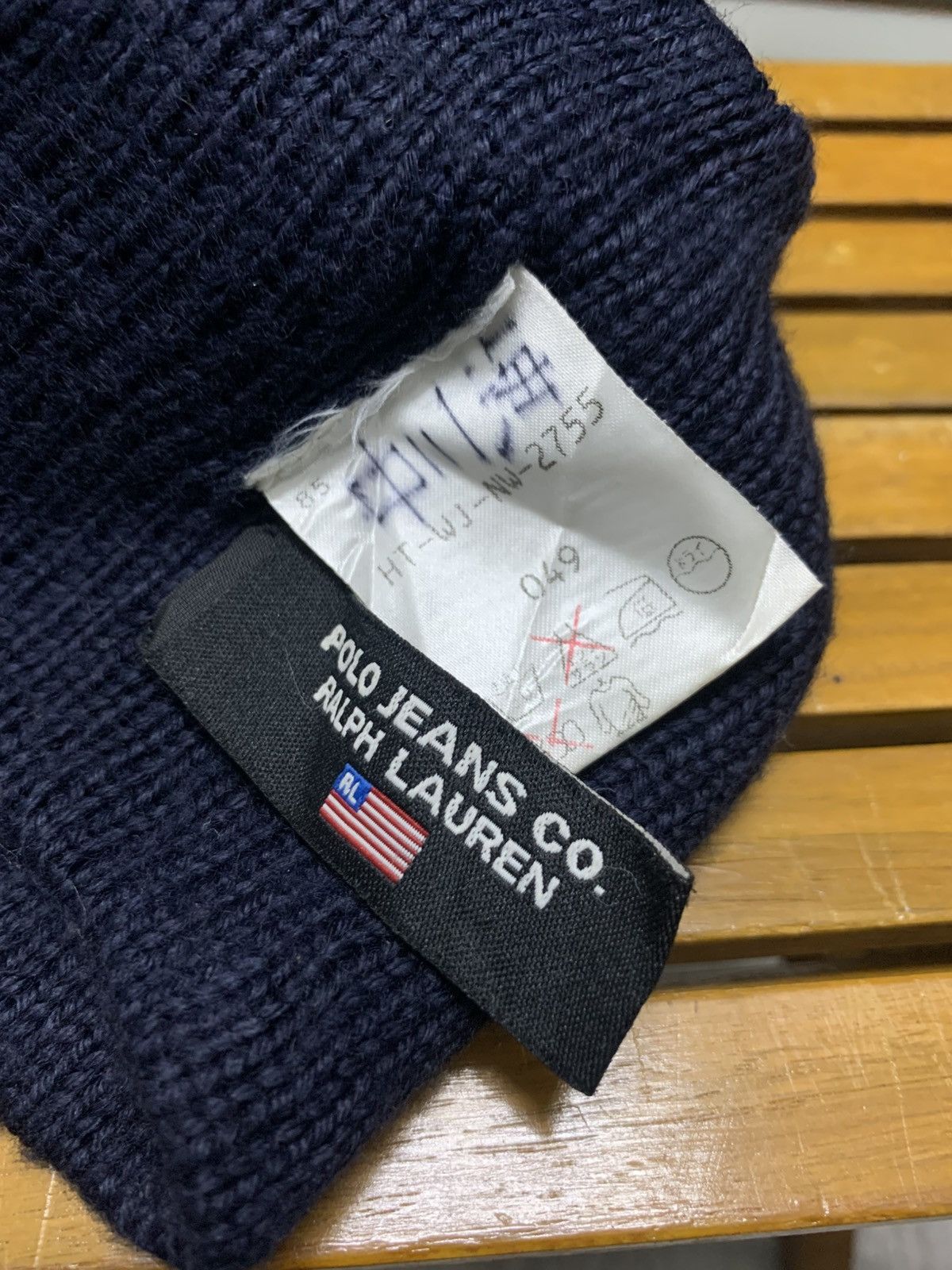 Polo Ralph Lauren Vintage Polo Ralph Lauren Flag Beanie Size ONE SIZE - 9 Thumbnail