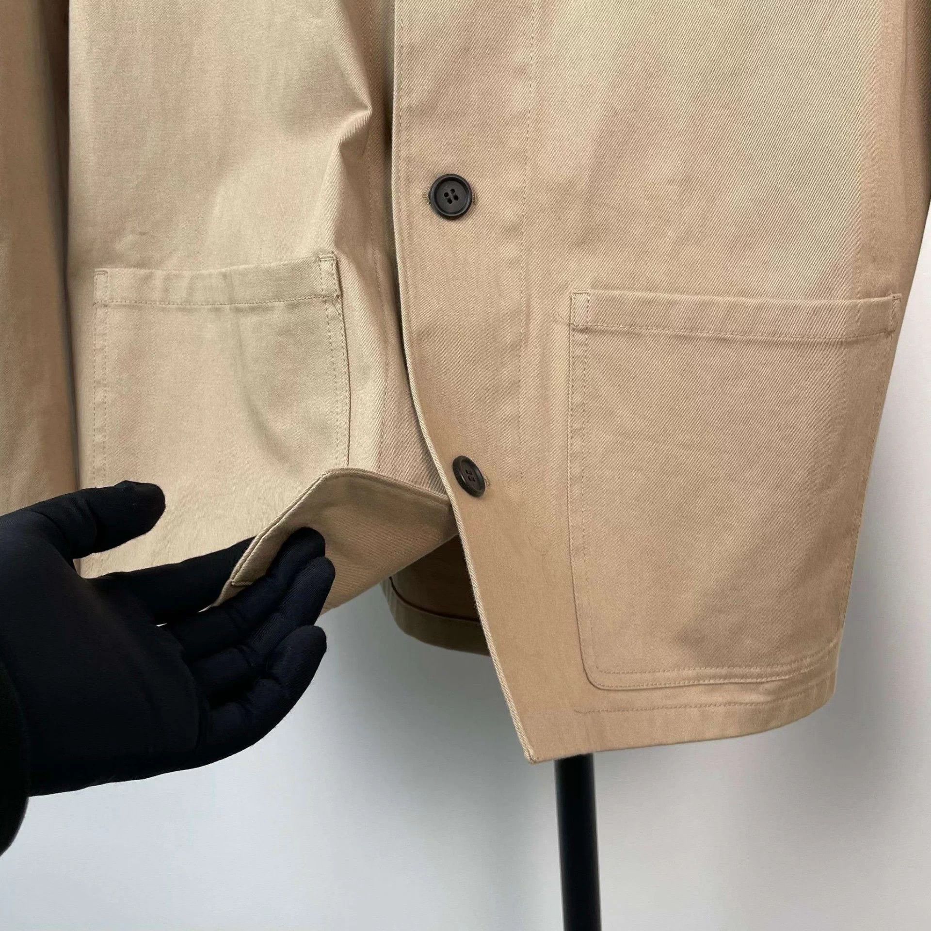 Prada Prada Khaki 52 Jacket Size US L / EU 52-54 / 3 - 9 Thumbnail
