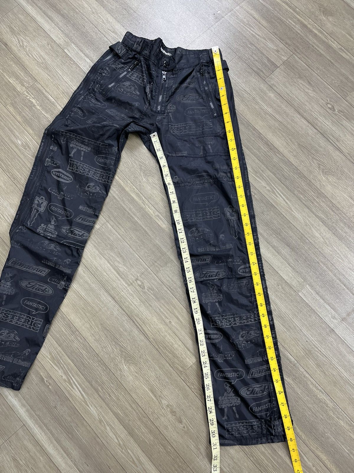 Hysteric Glamour Vintage 90’s Hysteric Glamour Fullprint Nylon Pants Size US 27 - 22 Thumbnail