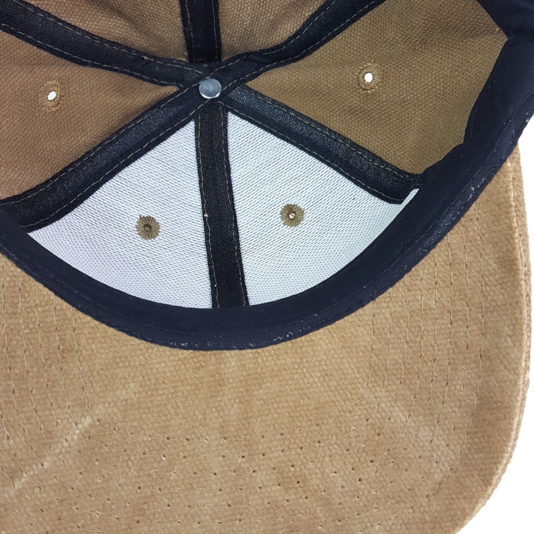 Etro VINTAGE Toppers 90s Brown Snapback Baseball Cap Adjustable Men’s Retro Size ONE SIZE - 7 Thumbnail