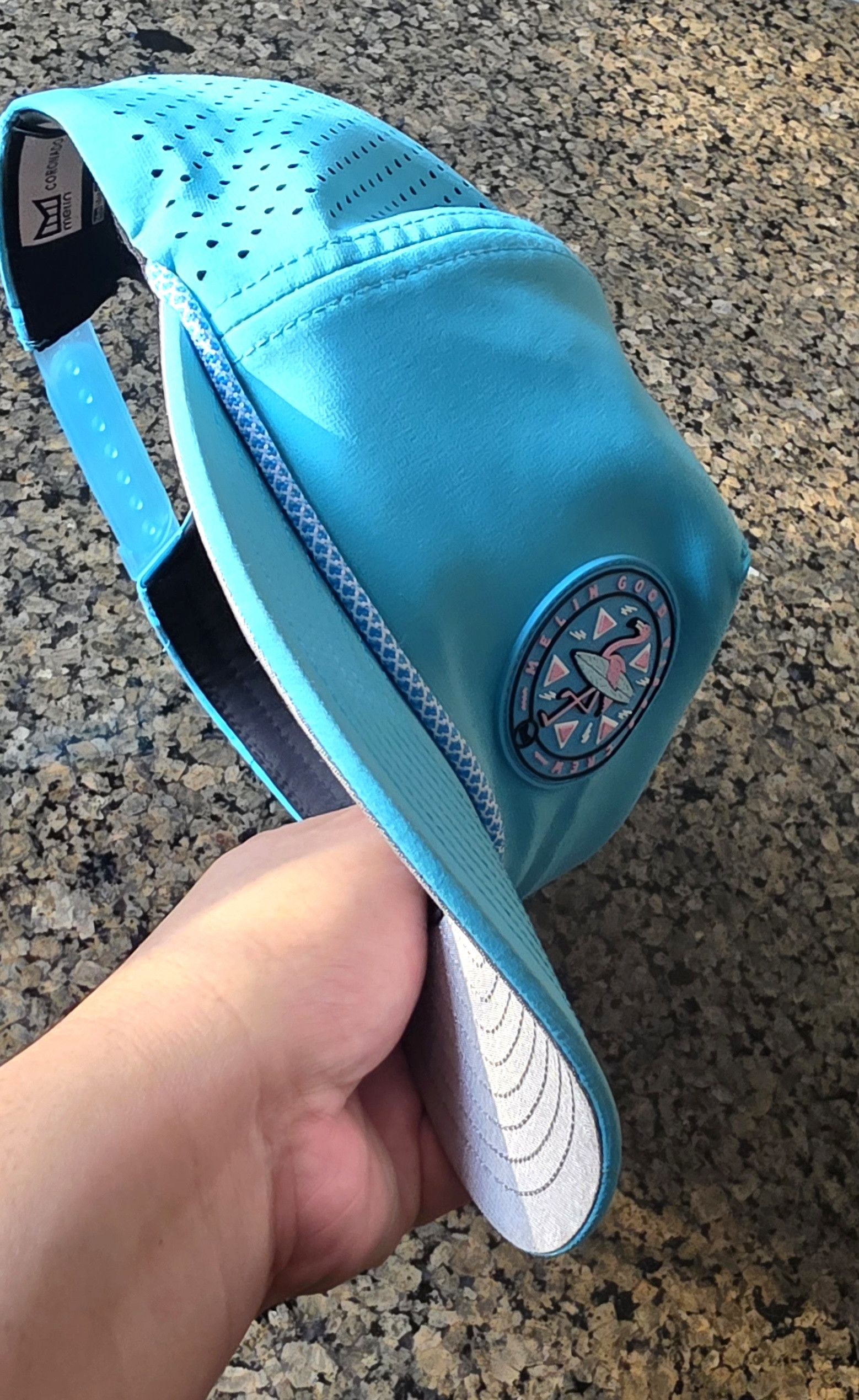 melin Melin Coronado Splash Hydro Neon Collection Blue Snapback 58 Size ONE SIZE - 11 Thumbnail