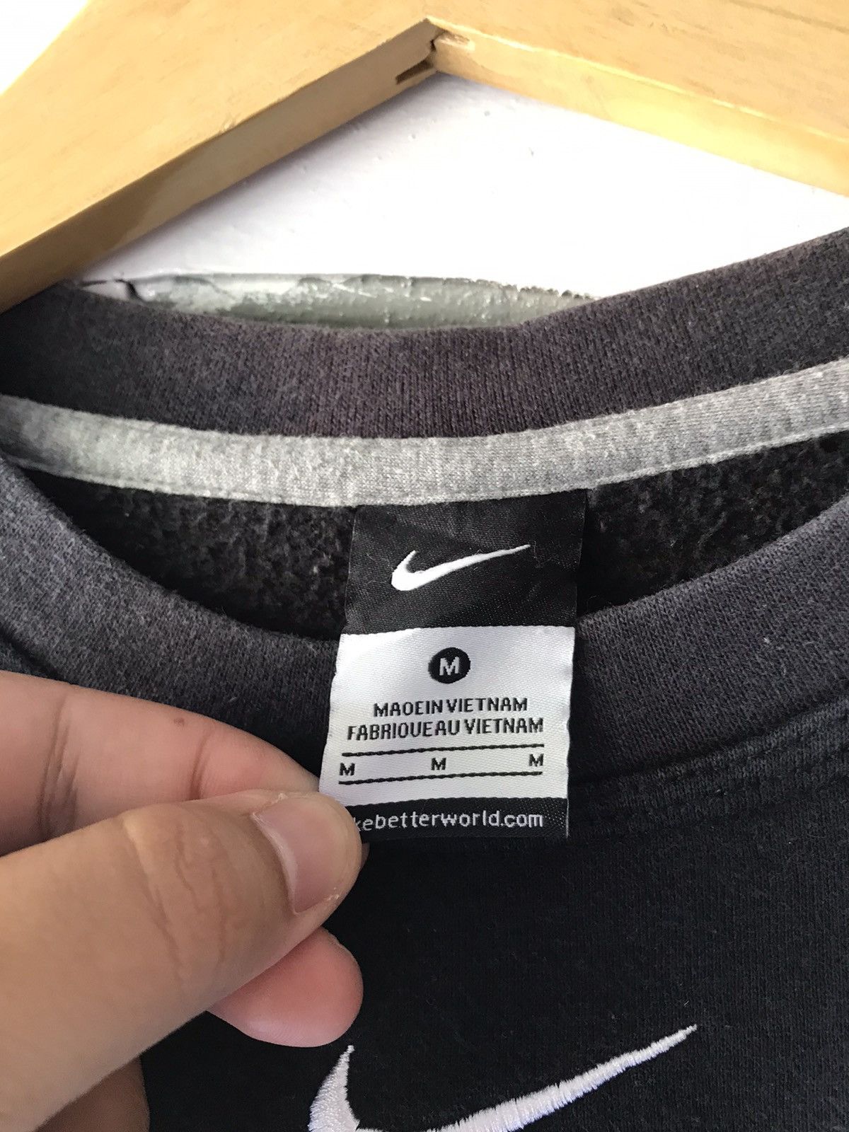 Nike 00's Nike Center Swoosh Sweatshirt Size US L / EU 52-54 / 3 - 5 Thumbnail