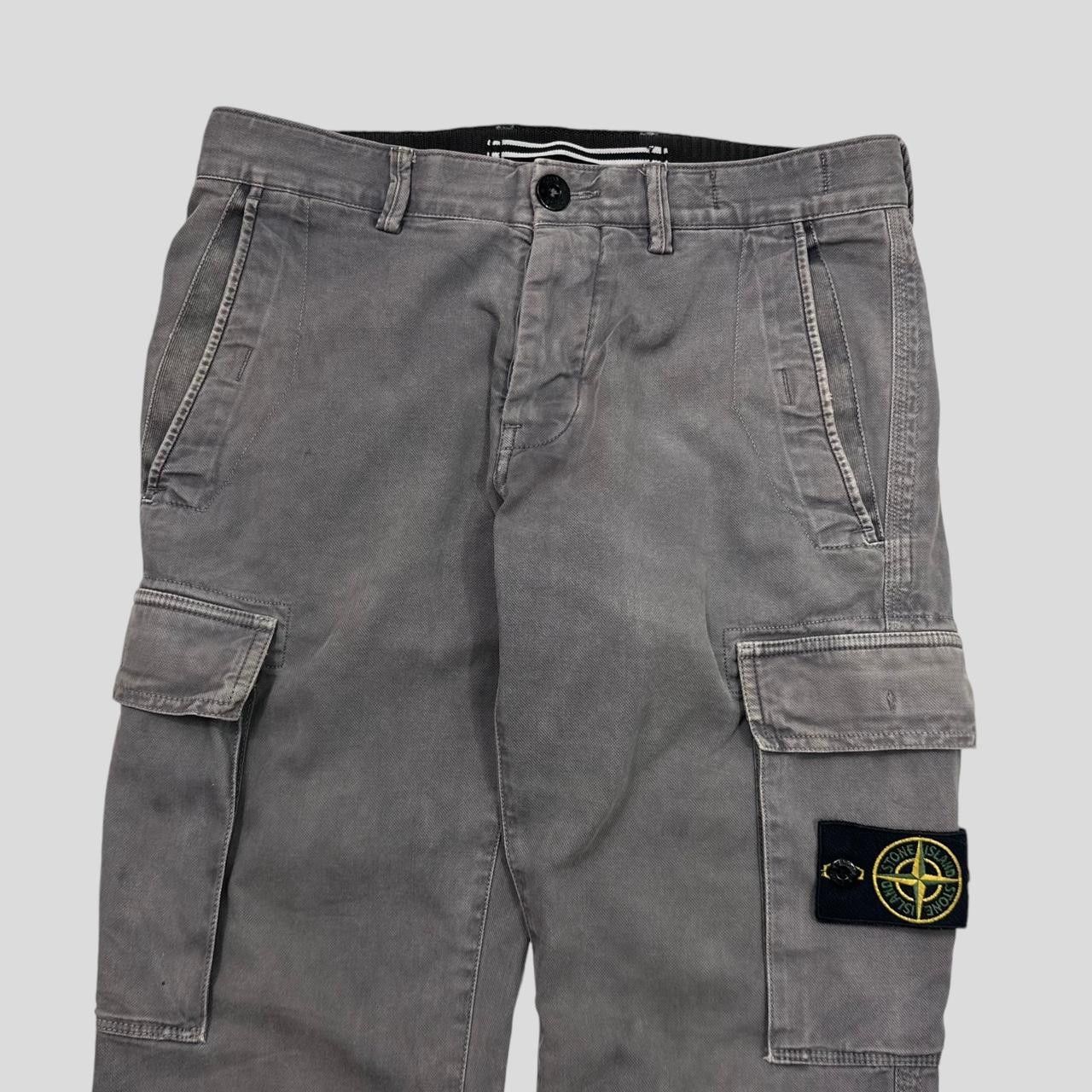 Stone Island Stone Island SS14 Grey Combat Cargo Trousers - 28-30 Size US 30 / EU 46 - 3 Thumbnail
