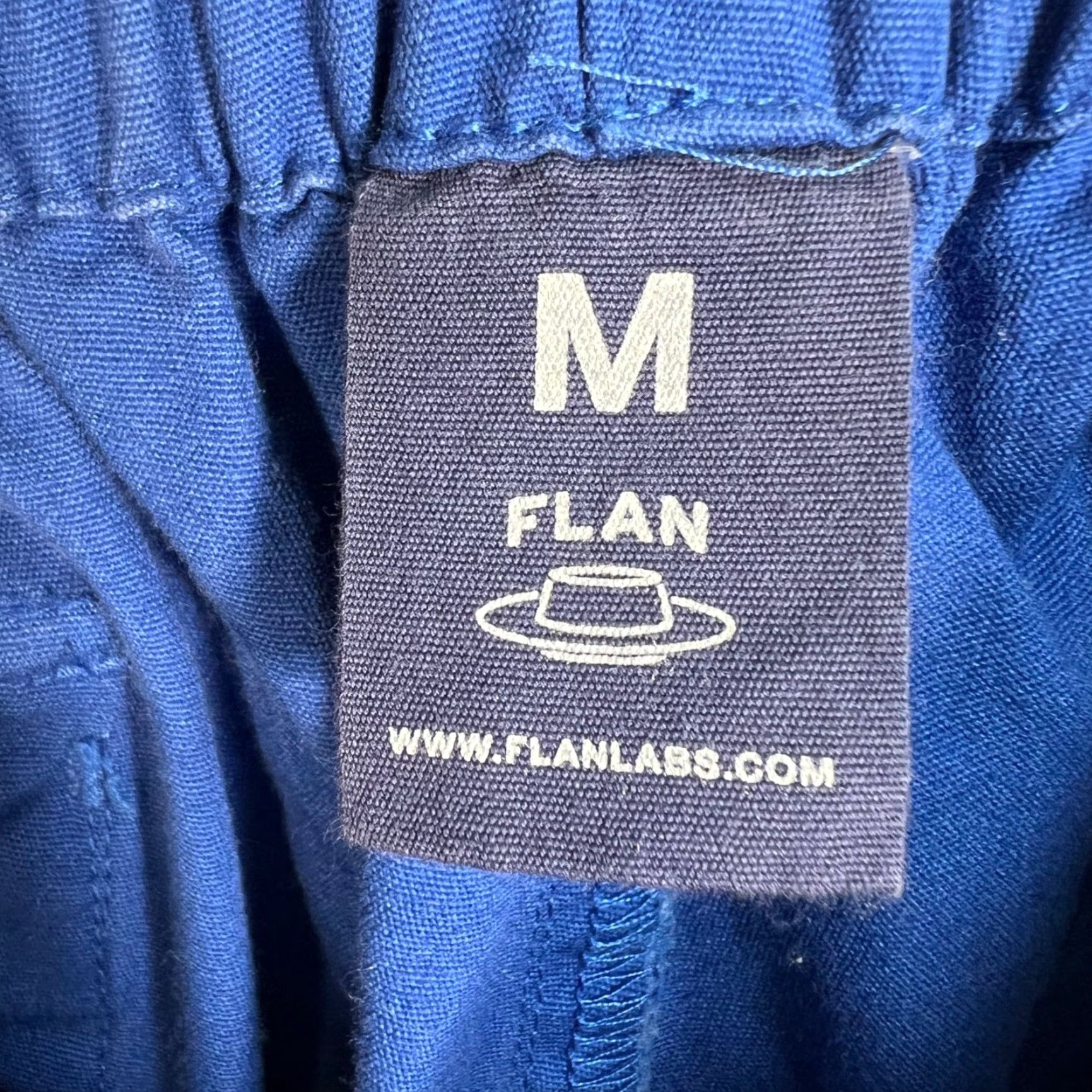 Vintage VINTAGE Flan Labs Blue Jogger Pants Womens Medium Cotton Recipe Print Size 32" / US 10 / IT 46 - 3 Thumbnail