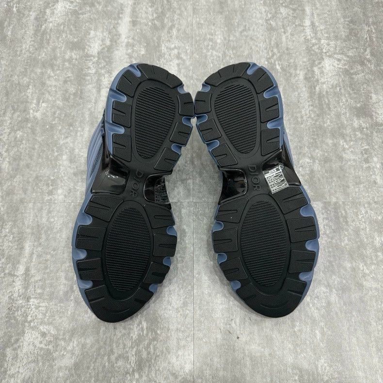 Dior Dior Dior B44 Blade Blue Thick Sole Sneakers-2507 Size US 10.5 / EU 43-44 - 8 Thumbnail