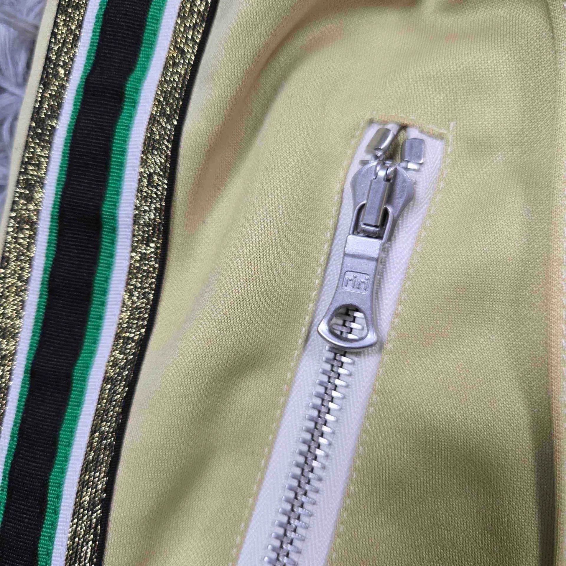 Rhude rhude green striped pants with gold details Size US 34 / EU 50 - 3 Thumbnail