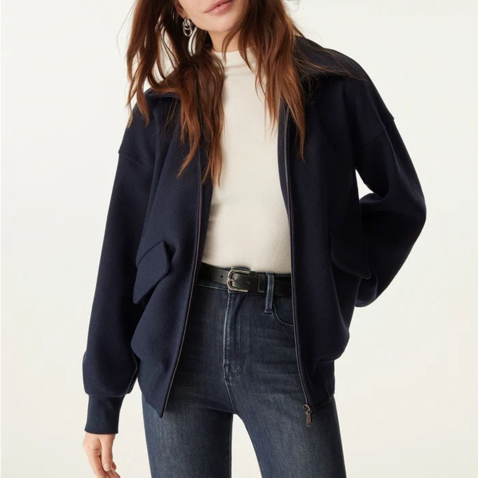 Other NEW - OGL ZIP-Up Chic Jacket - plum berry - Small - $79 Size S / US 4 / IT 40 - 4 Thumbnail