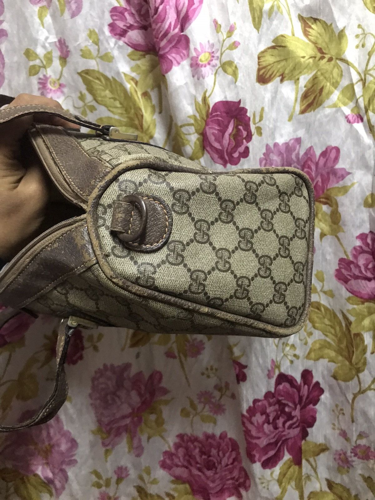 Gucci × Vintage Authentic Vintage Gucci Boston Bag Size ONE SIZE - 7 Thumbnail