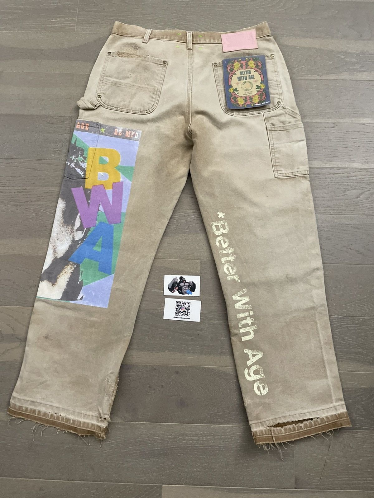 Better With Age Better With Age Knucklehead Double Knee Carpenter Pants Size US 34 / EU 50 - 3 Thumbnail
