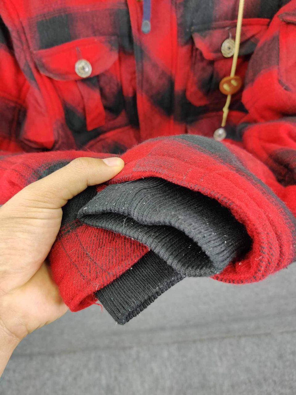 Japanese Brand Gerry Shadow Plaid Tartan Hoodie Jacket Size US L / EU 52-54 / 3 - 15 Thumbnail