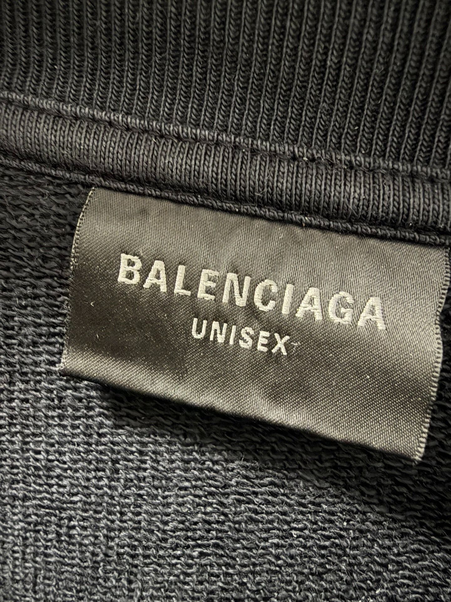 Balenciaga balenciaga distressed logo sweatshirt uni large Size US L / EU 52-54 / 3 - 3 Thumbnail