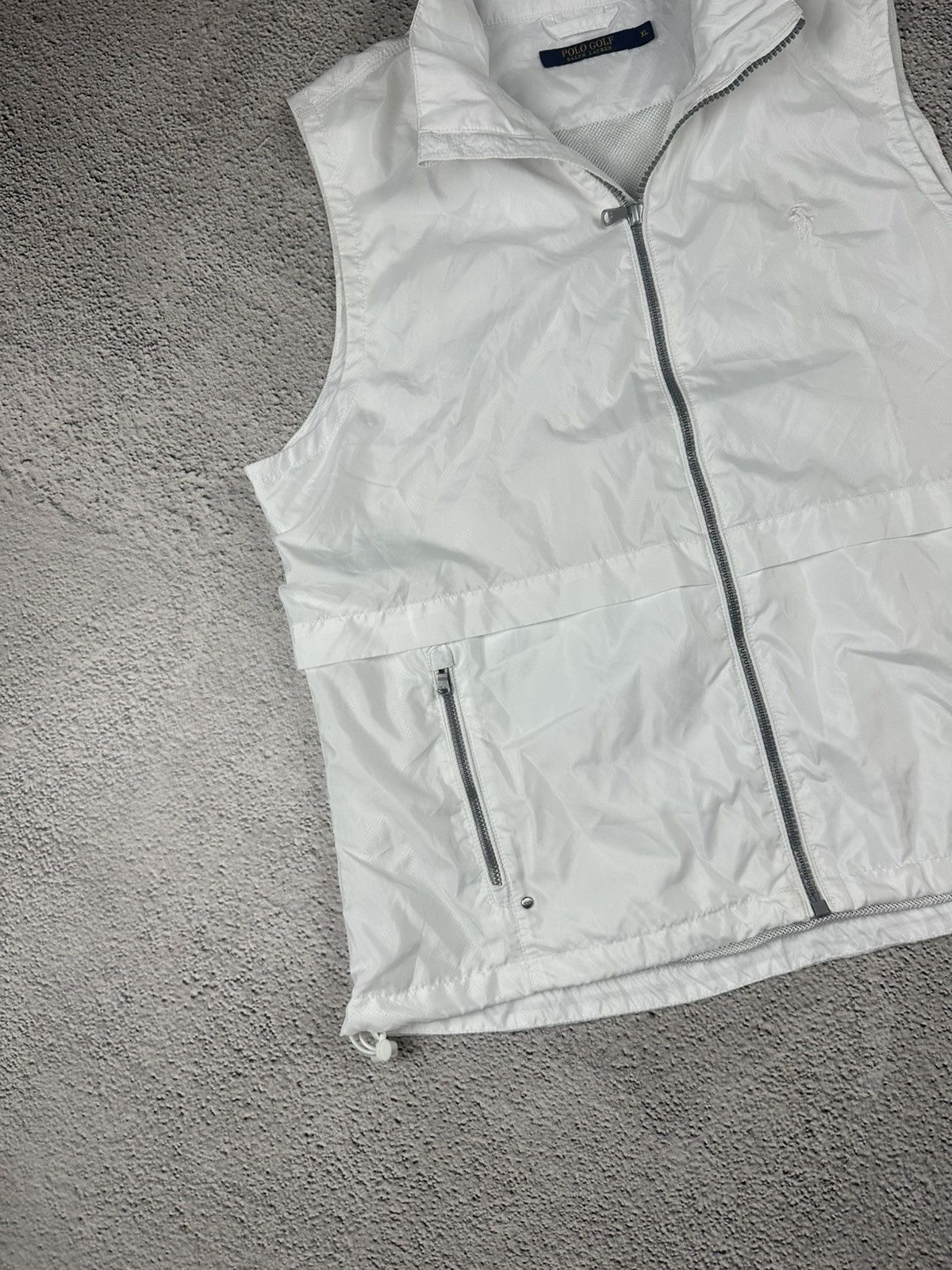 Polo Ralph Lauren Vintage Polo Golf Ralph Lauren Nylon Vest Y2K Style Hype Size XL / US 12-14 / IT 48-50 - 3 Thumbnail