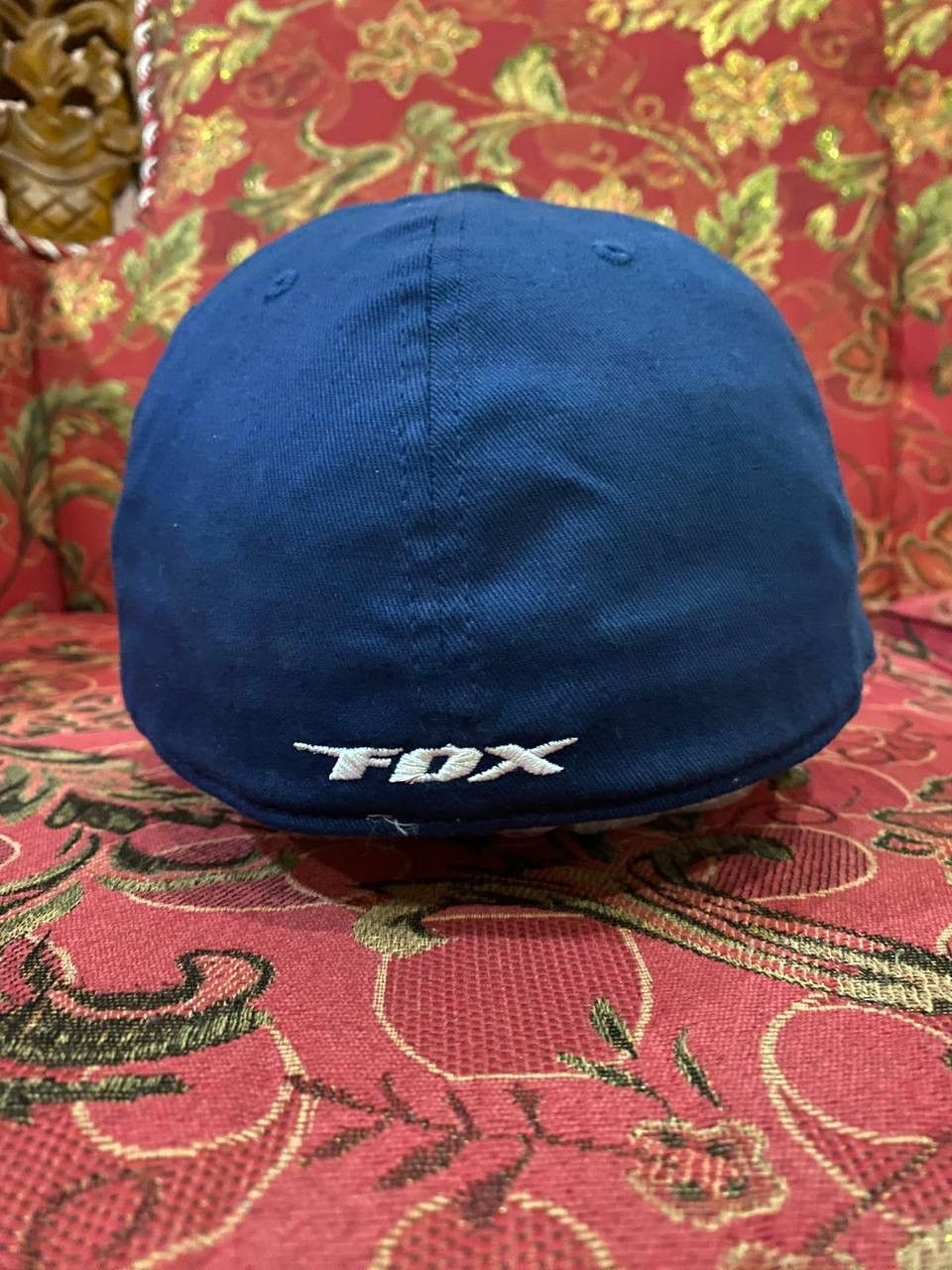 Fox Racing × Red Bull Embroidered Redbull Fighters Fox Fullcap Hats Size ONE SIZE - 4 Thumbnail