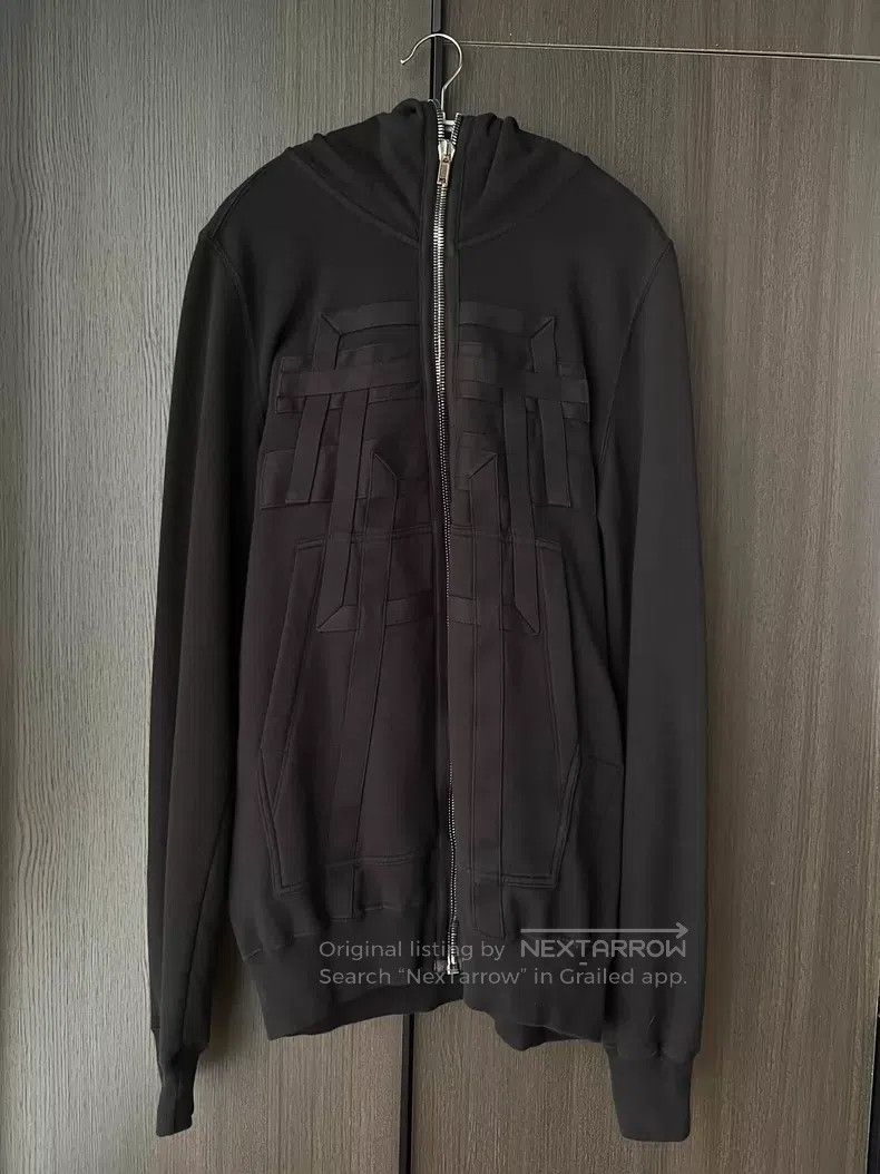 Rick Owens RICK OWENS All Zipper Hoodie - Embroidered Zipper Hooded S Size US S / EU 44-46 / 1 - 1 Thumbnail