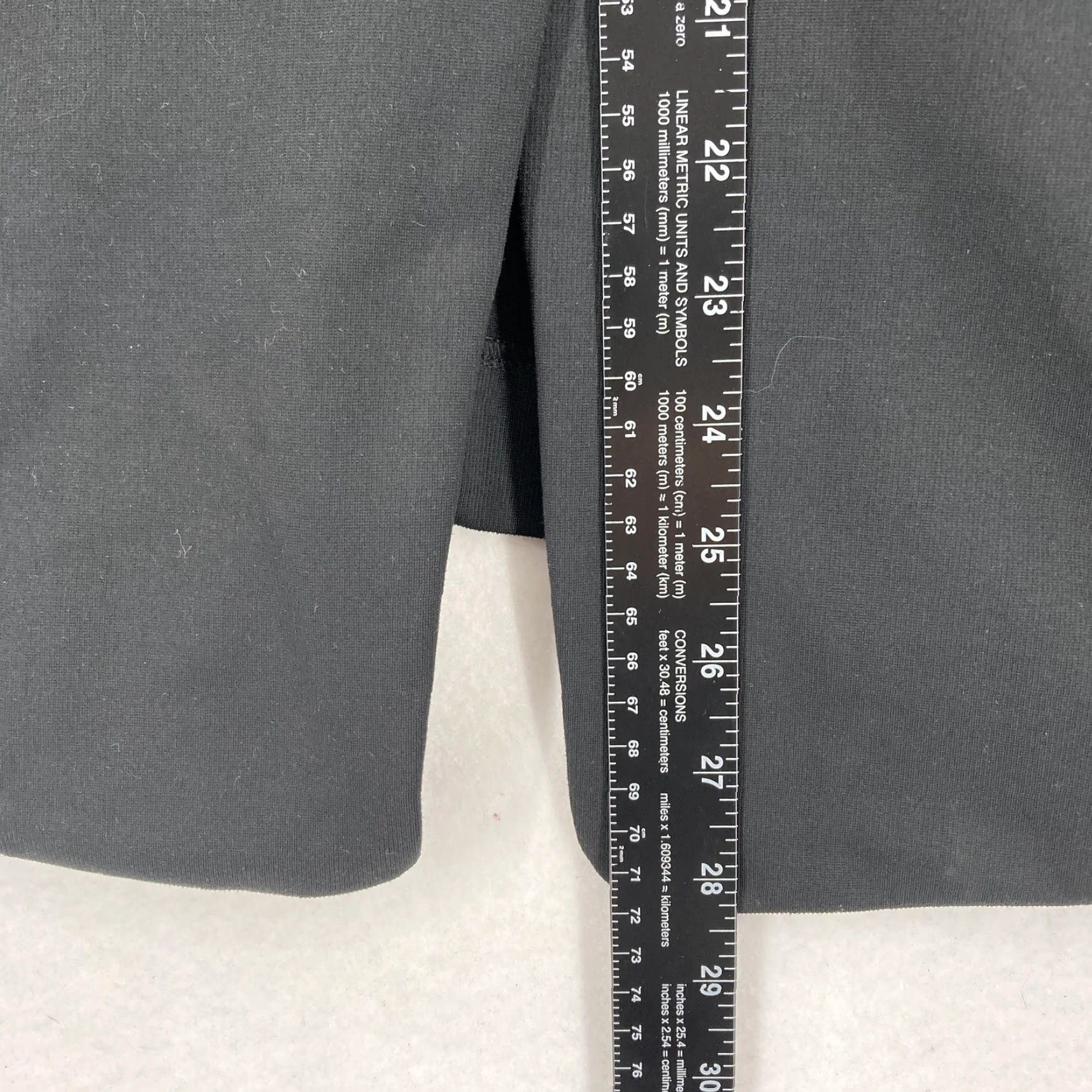 Duluth Trading Company Duluth Ponte Pro Blazer Womens 16 Black One Button Stretch Knit Work Jacket Hike Size XXL / US 16-18 / IT 52-54 - 7 Thumbnail