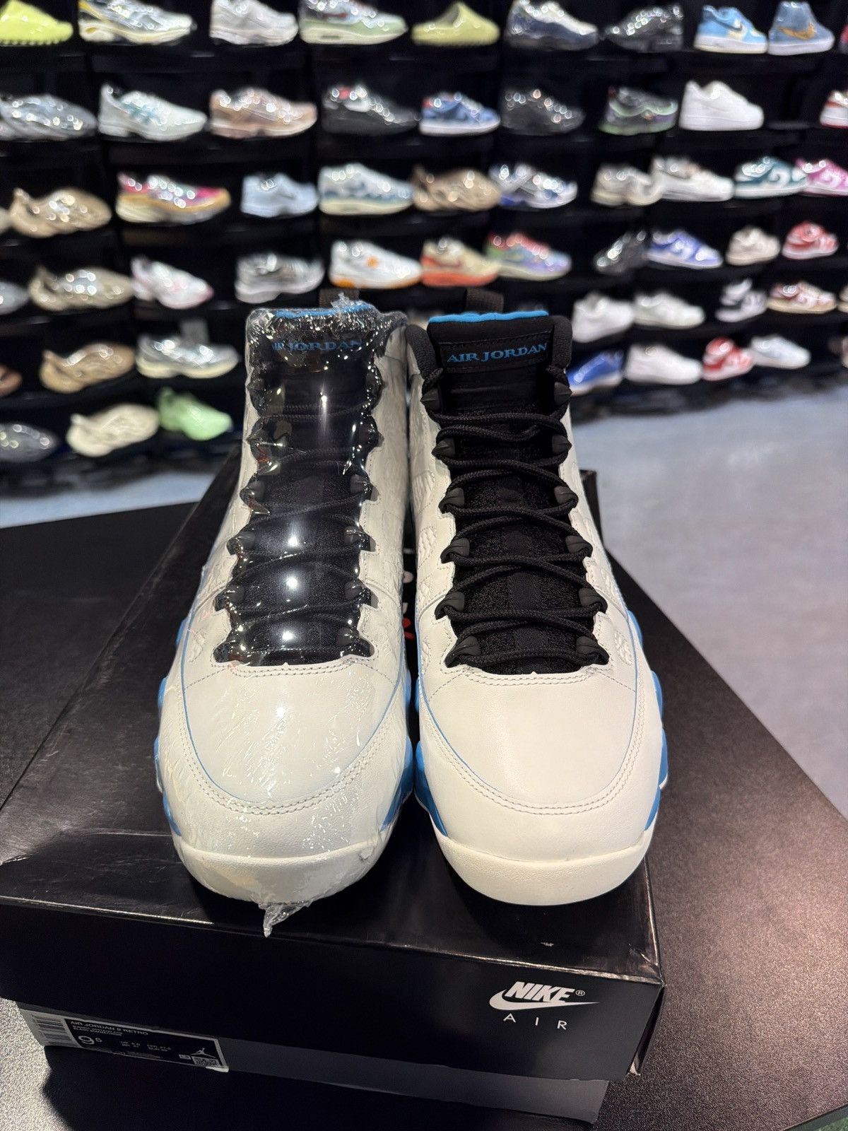 Jordan Brand Jordan 9 Powder Blue Size-9.5 Brand New Quick Ship Size US 9.5 / EU 42-43 - 2 Thumbnail