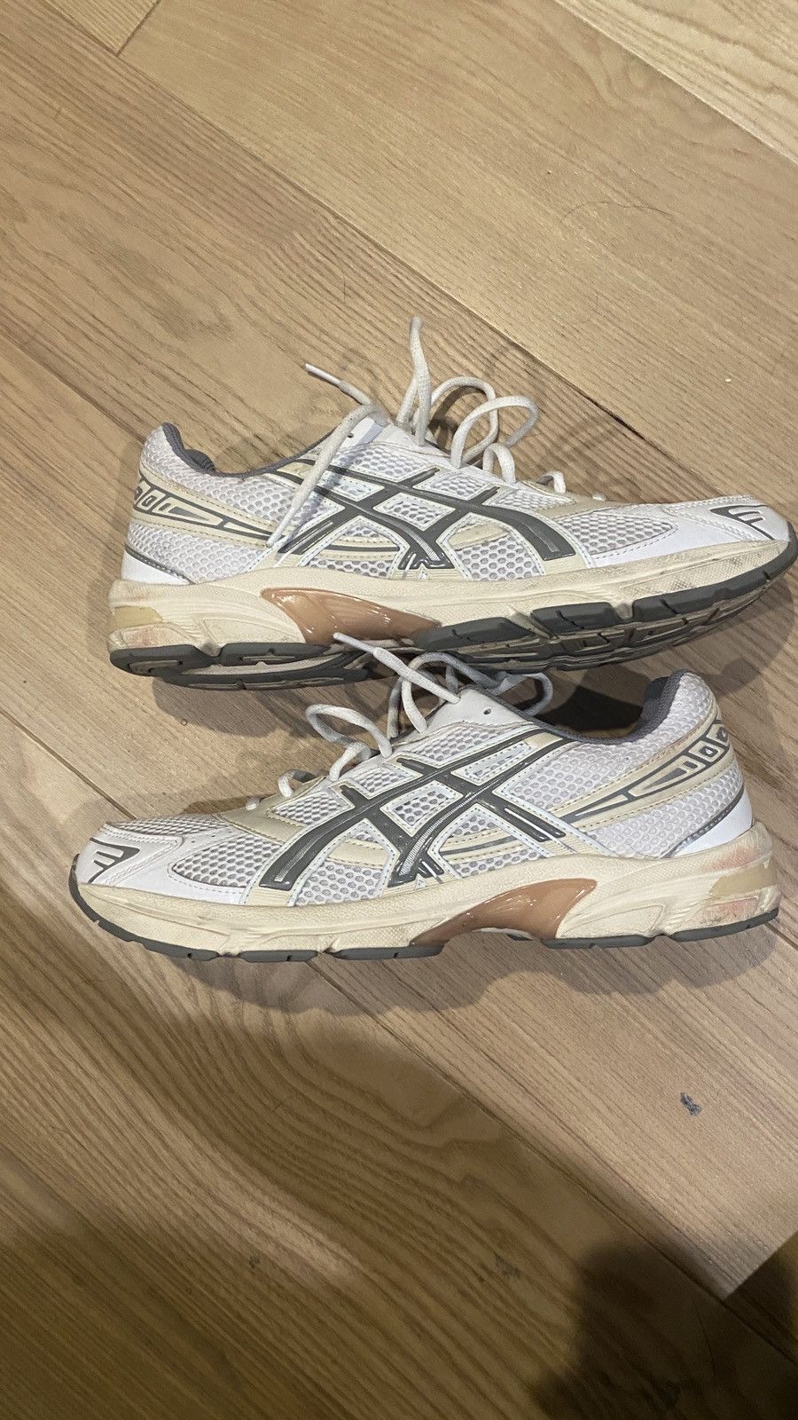 Asics Gel 1130 ‘White Clay Grey’ Size US 11 / EU 44 - 4 Thumbnail