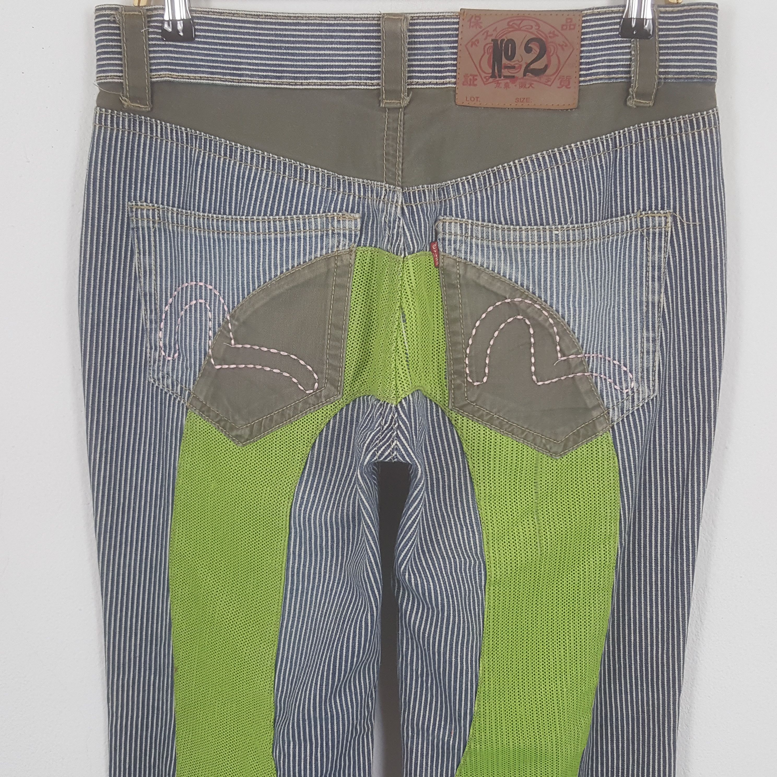 Japanese Brand Vintage Evisu Japanese Brand No 2 Daicock Denim Jeans Size US 31 - 2 Thumbnail