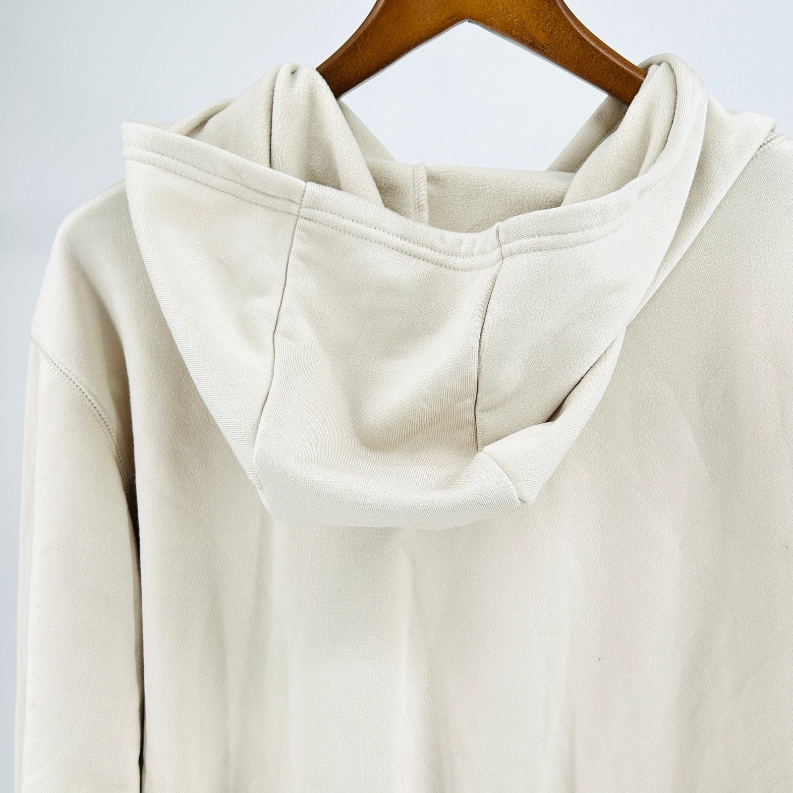Columbia Columbia Performance Cream White Oversized Hooded Sweatshirt Size US XL / EU 56 / 4 - 5 Thumbnail