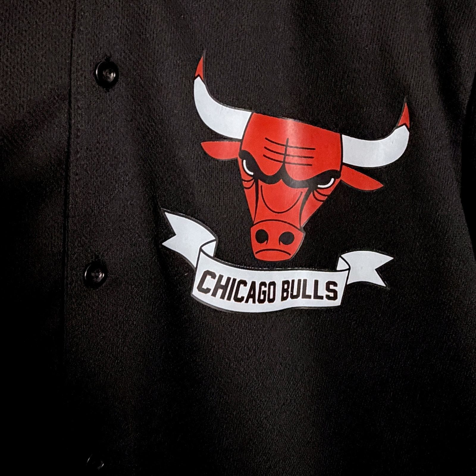 Mitchell & Ness Mitchell And Ness Men's Large Chicago Bulls Jersey Black Size US L / EU 52-54 / 3 - 4 Thumbnail