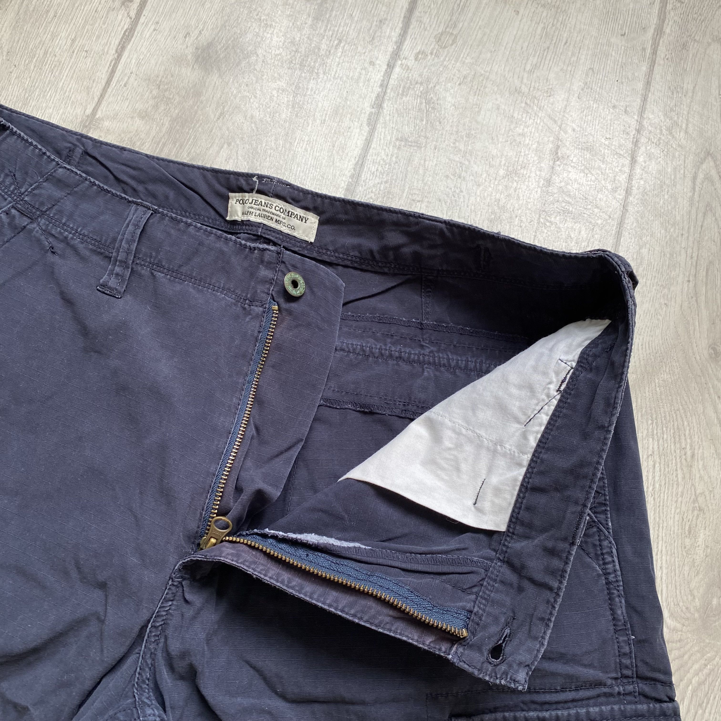 Polo Ralph Lauren Vintage 90s Polo jeans Company cargo baggy shorts Size US 34 / EU 50 - 9 Thumbnail