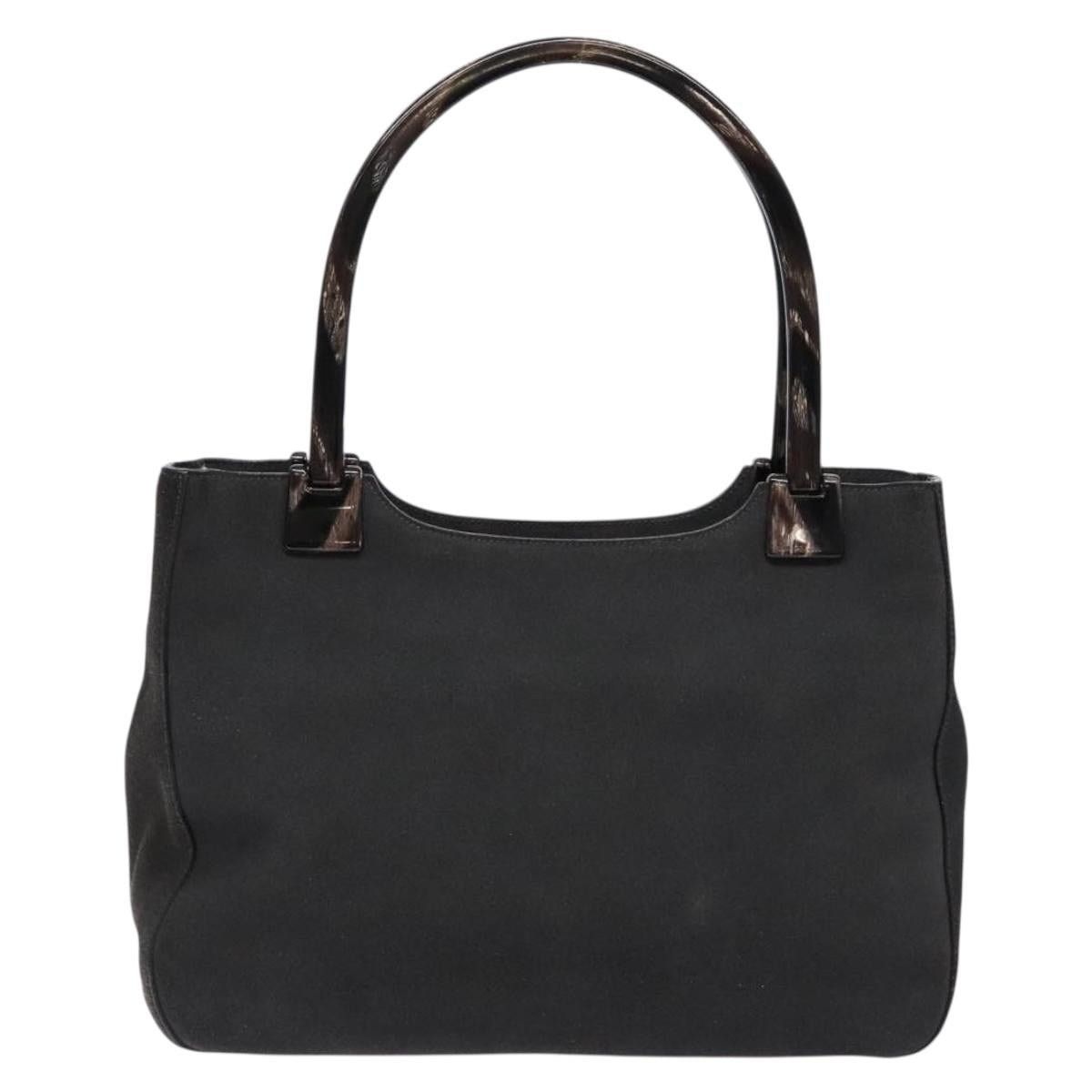 Prada PRADA Tote Bag Suede Gray Silver Size ONE SIZE - 3 Thumbnail