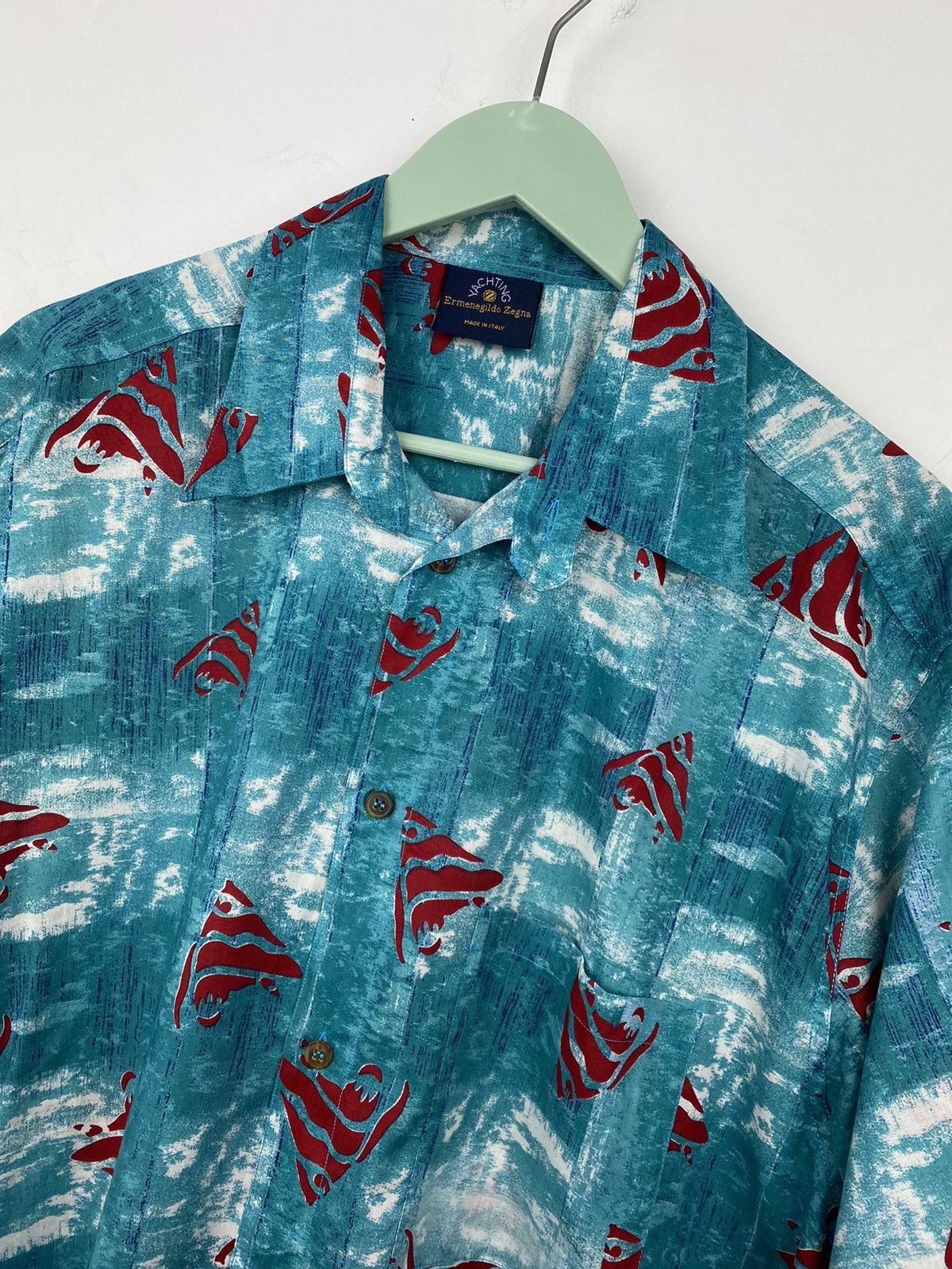 Ermenegildo Zegna Ermenegildo Zegna Yachting Hawaiian Shirt Lacoste Ralph Size US L / EU 52-54 / 3 - 2 Thumbnail