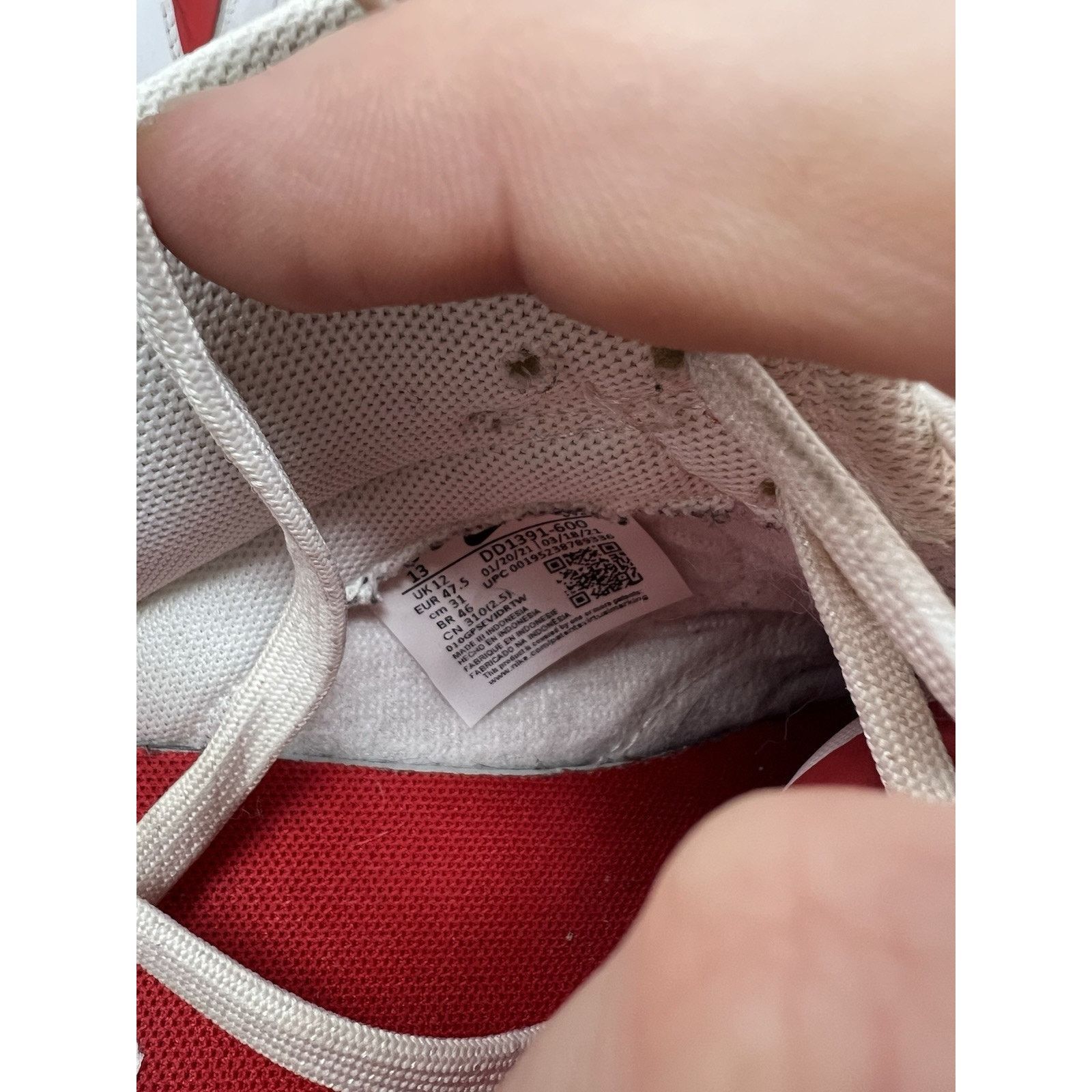 Nike Size 13 - Nike Dunk Low Championship Red Size US 13 / EU 46 - 11 Thumbnail