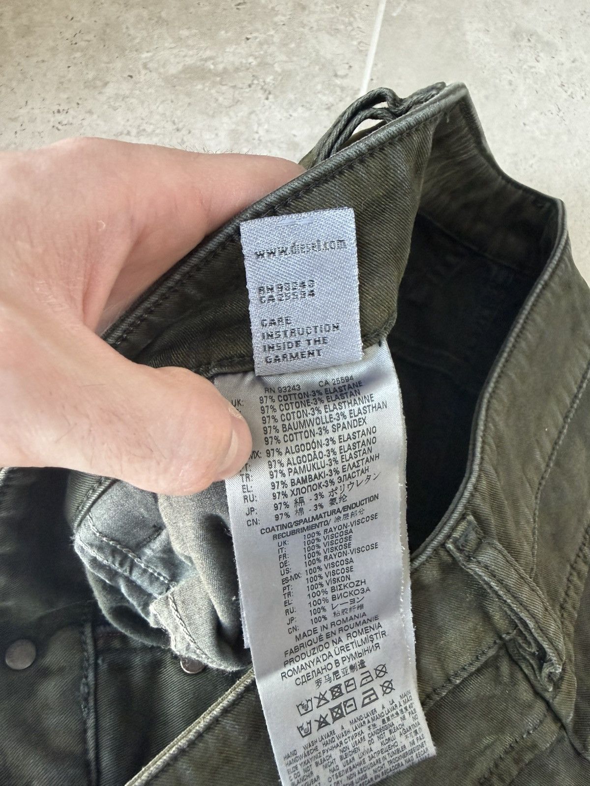 Diesel Diesel Pants Jeans Size US 32 / EU 48 - 9 Thumbnail
