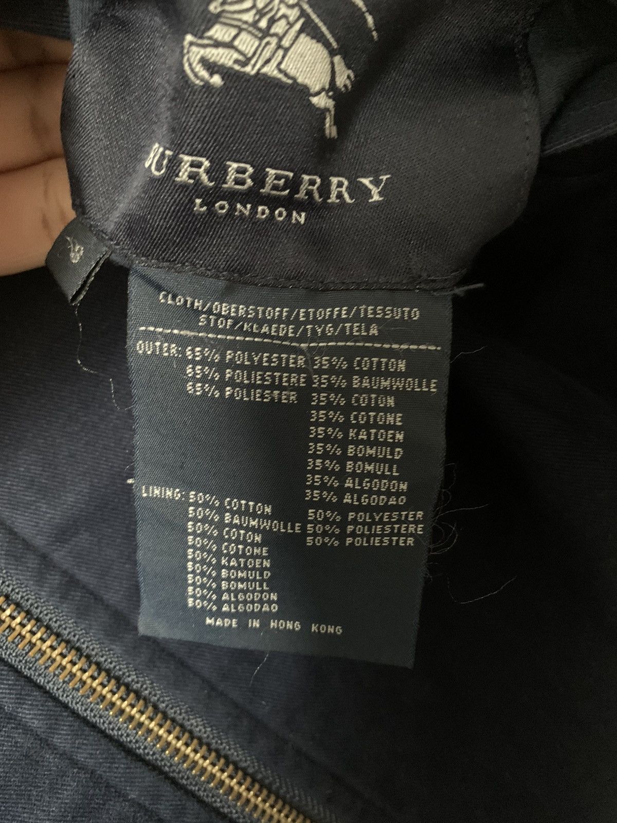Burberry Burberry Reversible Bomber Jacket Size US S / EU 44-46 / 1 - 6 Thumbnail