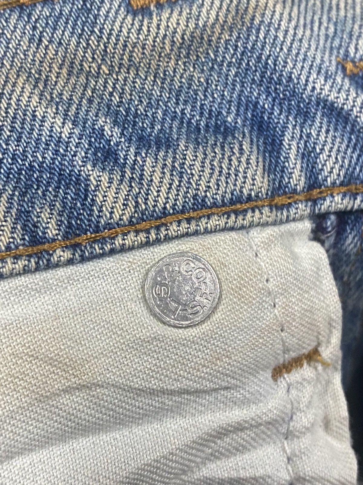 Levi's Vintage 80s 90s Levi’s Oren tag rusty distressed mud wash Size US 32 / EU 48 - 19 Thumbnail