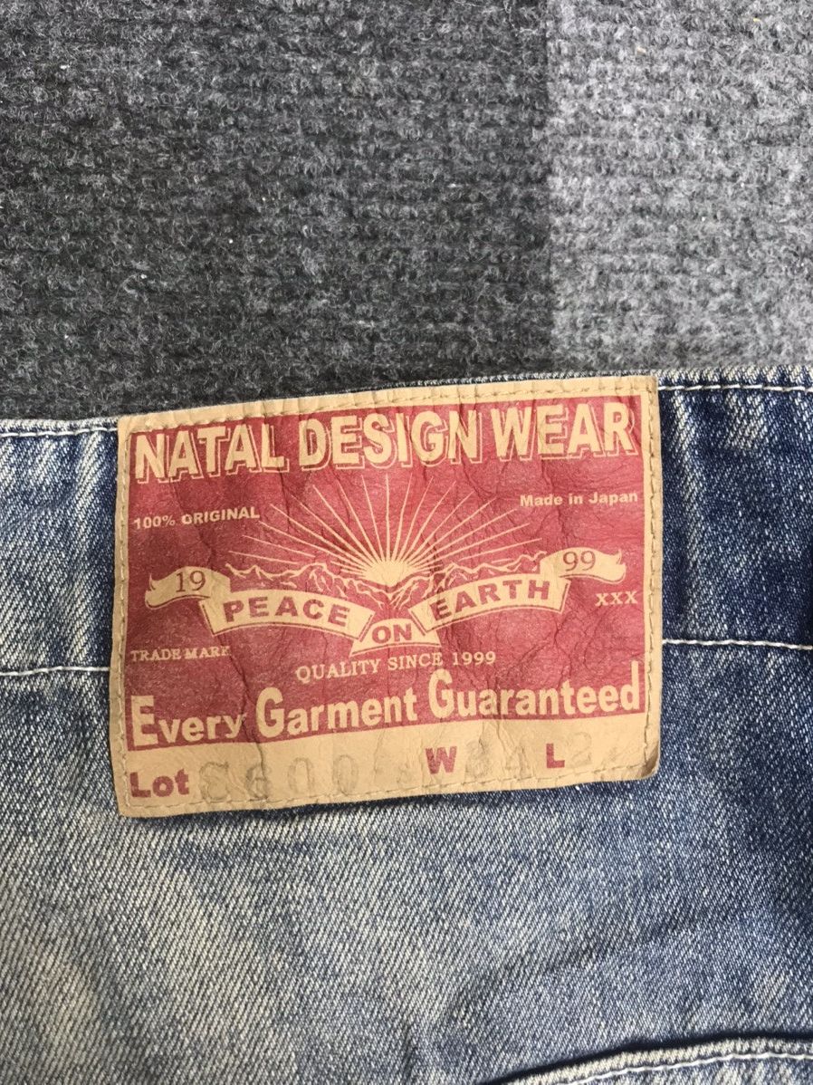 Designer × Japanese Brand NATAL STUDIO Dropped Crotch Jeans Size US 32 / EU 48 - 14 Thumbnail