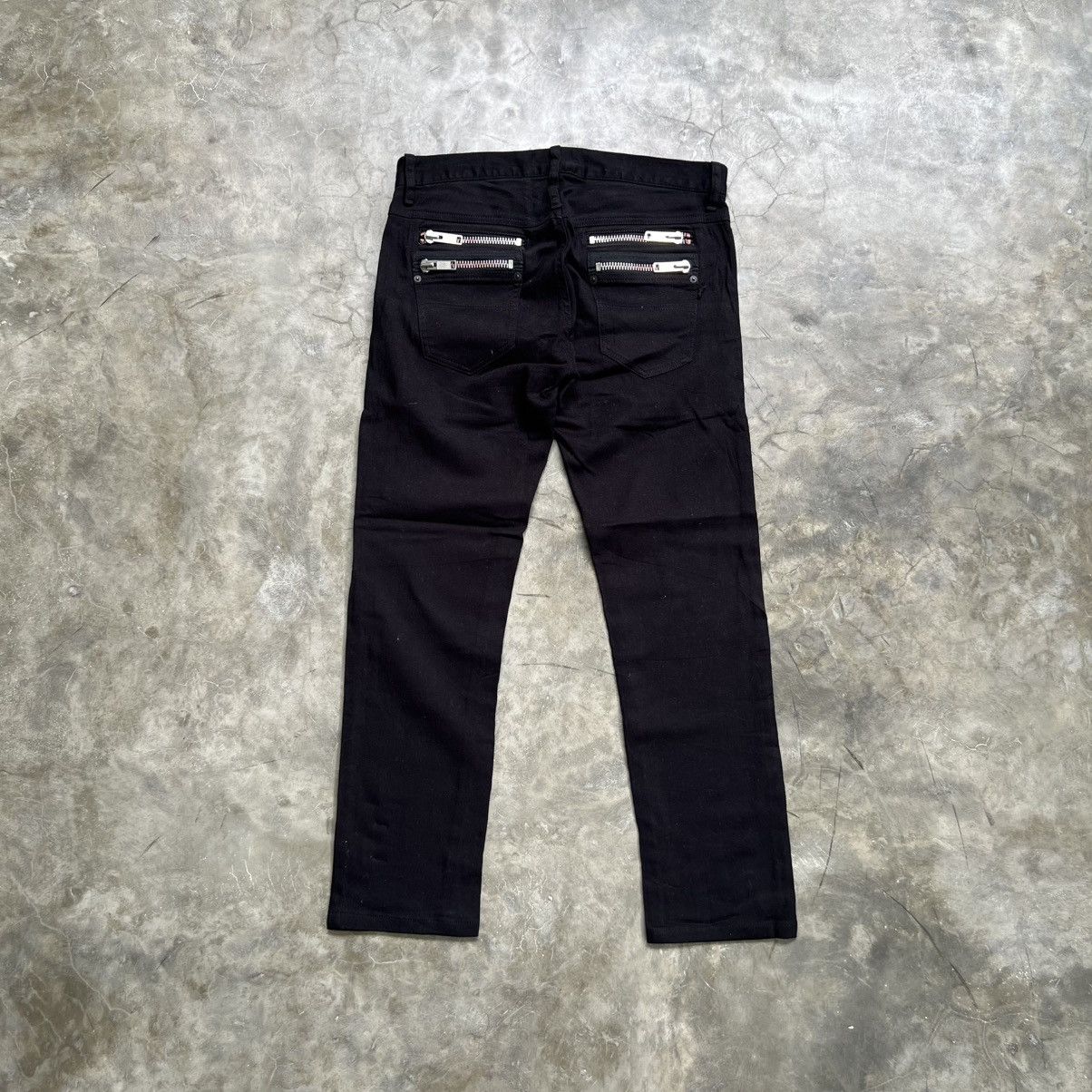 14th Addiction 2000s Morgan 14th Addiction Style Multi Zip Jeans Size US 34 / EU 50 - 2 Thumbnail