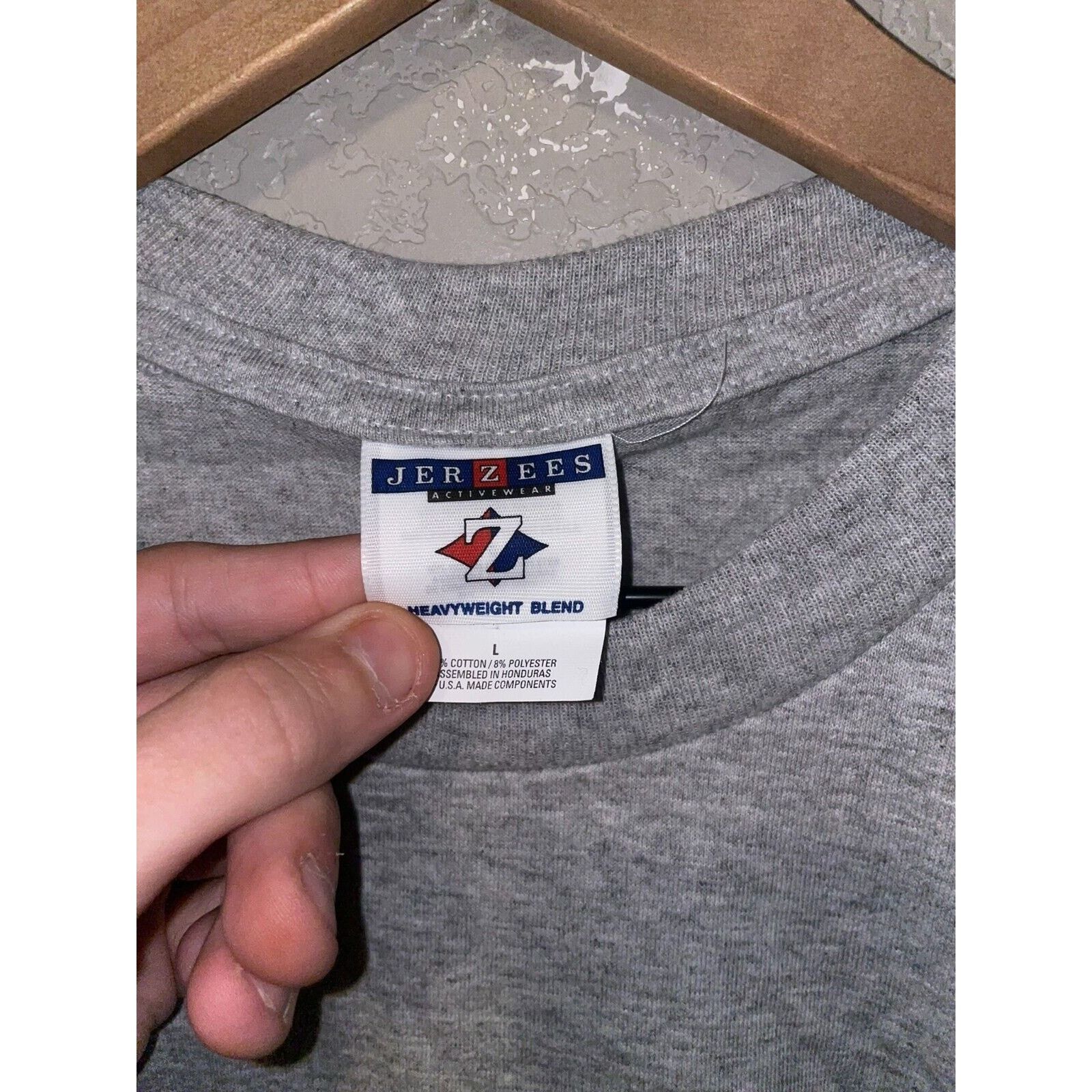 Jerzees Vintage Ski Rocky Mountains Shirt The Big Mountain MT Tee L Size US L / EU 52-54 / 3 - 3 Thumbnail