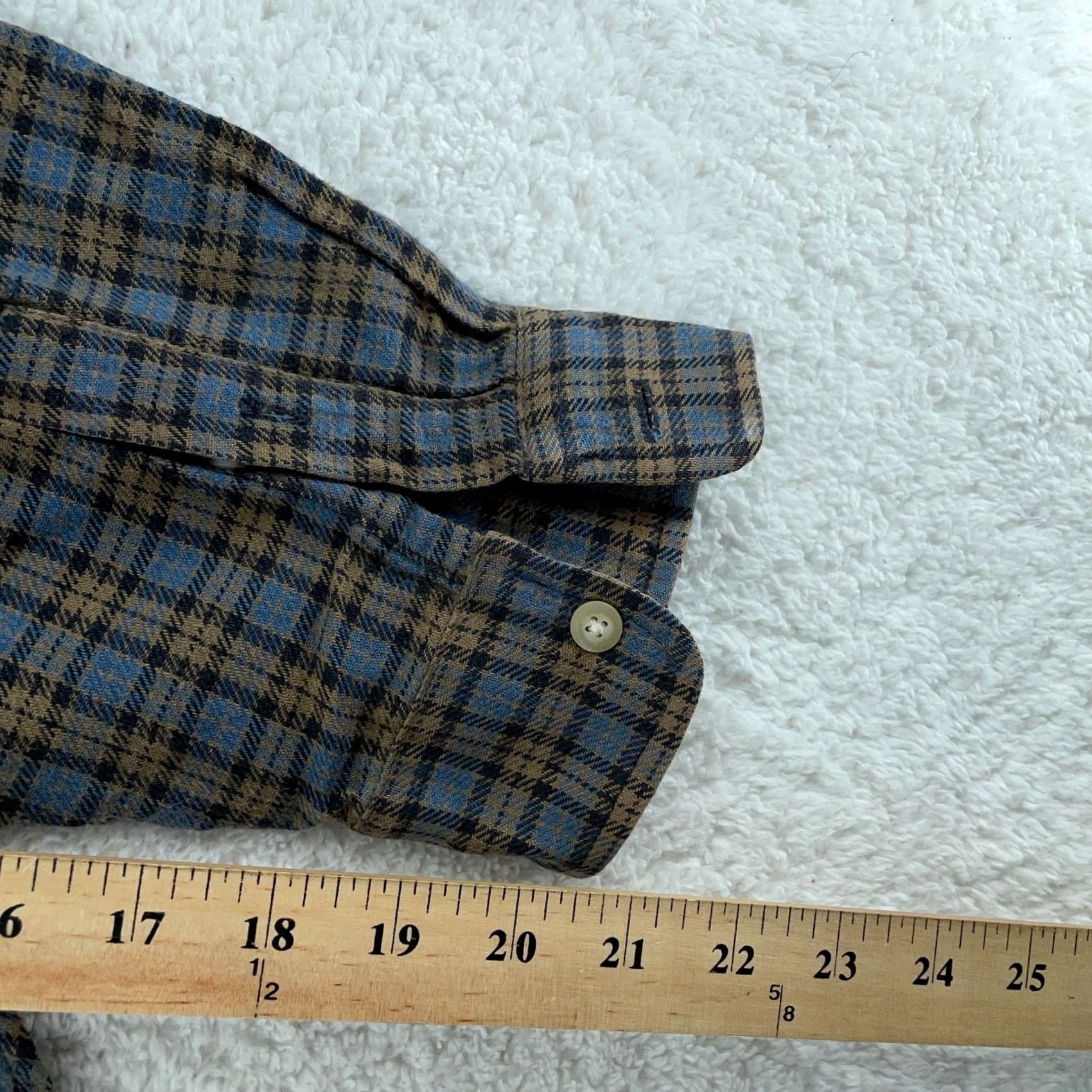 J.Crew J.CREW Flannel Shirt Mens M Multi Plaid Long Sleeve Regular Button-Down Collared Shirt Size US M / EU 48-50 / 2 - 8 Thumbnail