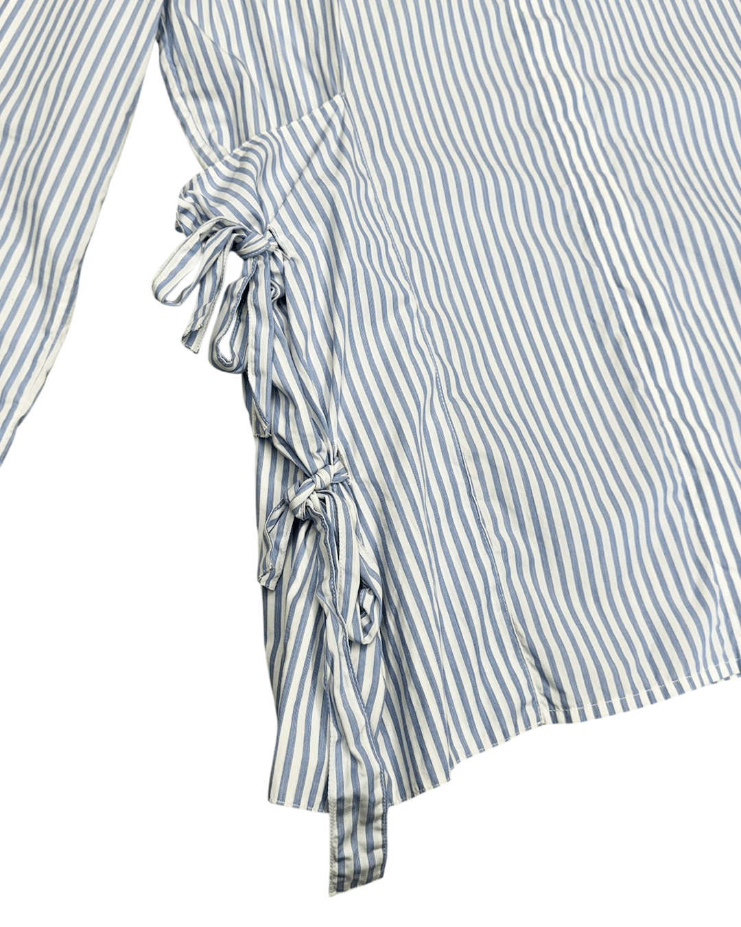 JW Anderson JW Anderson Ribbon Detail Striped Shirt Size S / US 4 / IT 40 - 7 Thumbnail