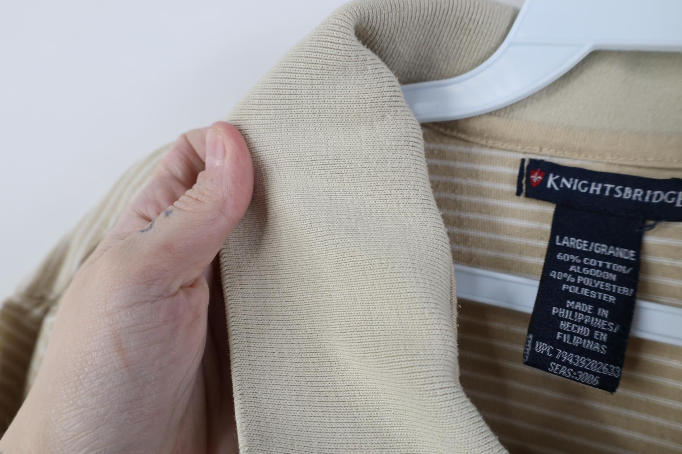 Vintage Vintage 90s Streetwear Knit Collared Golf Polo Shirt Size US L / EU 52-54 / 3 - 9 Thumbnail