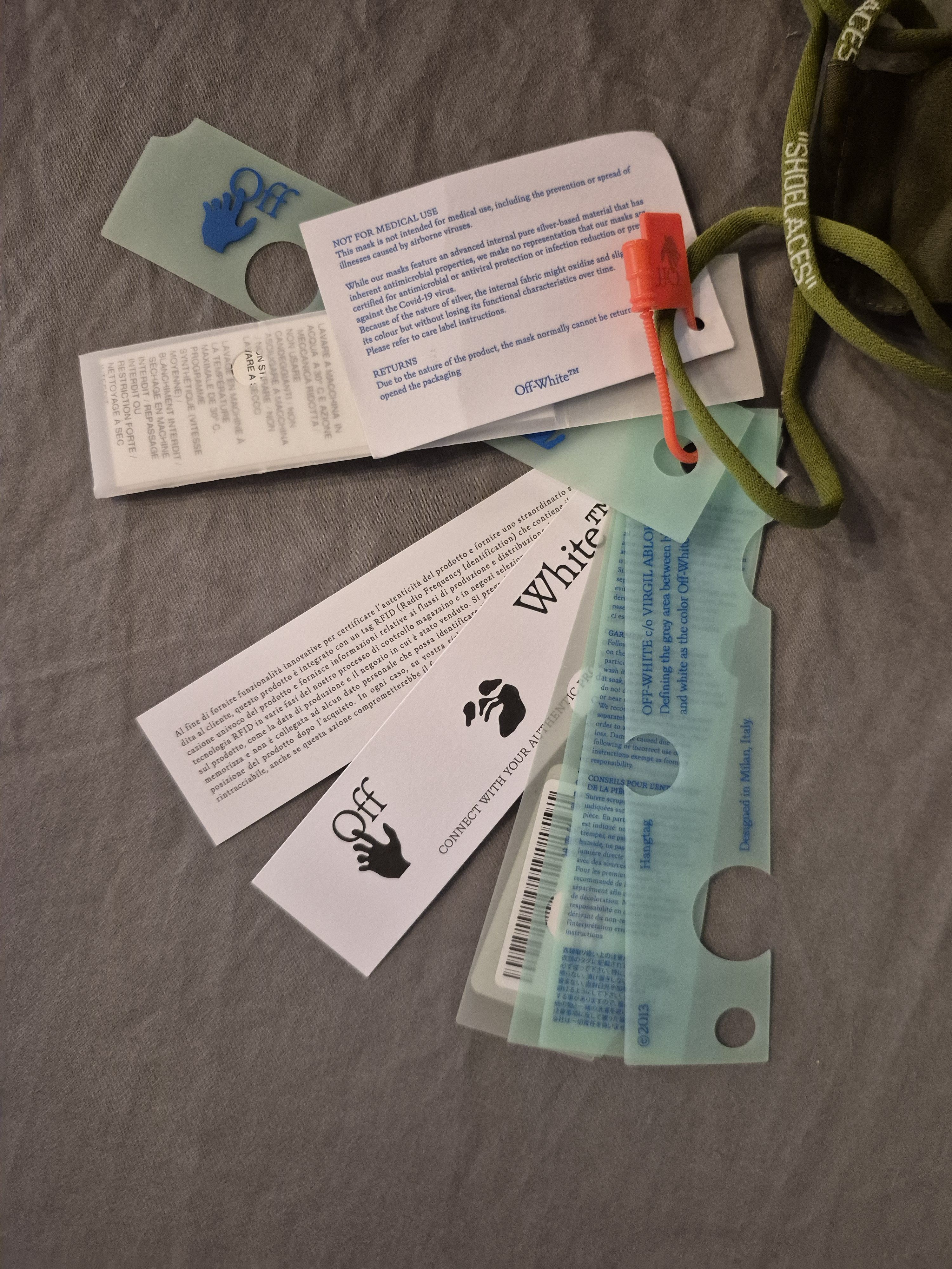 Off-White Off-White Face Mask Brand New Size ONE SIZE - 4 Thumbnail
