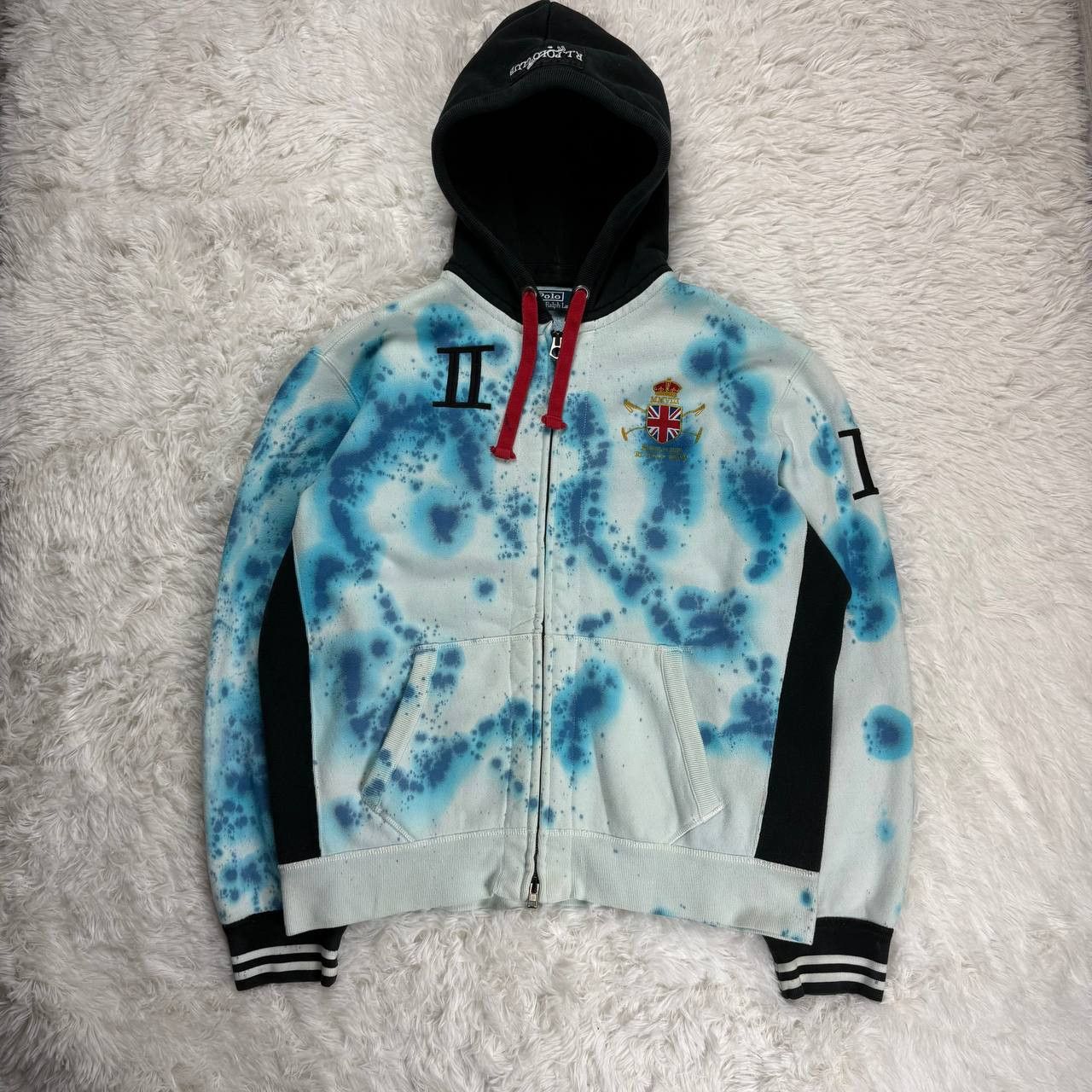 Polo Ralph Lauren × Vintage Vintage Polo Ralph Lauren Custom Hoodie Rugby Size US XL / EU 56 / 4 - 1 Thumbnail