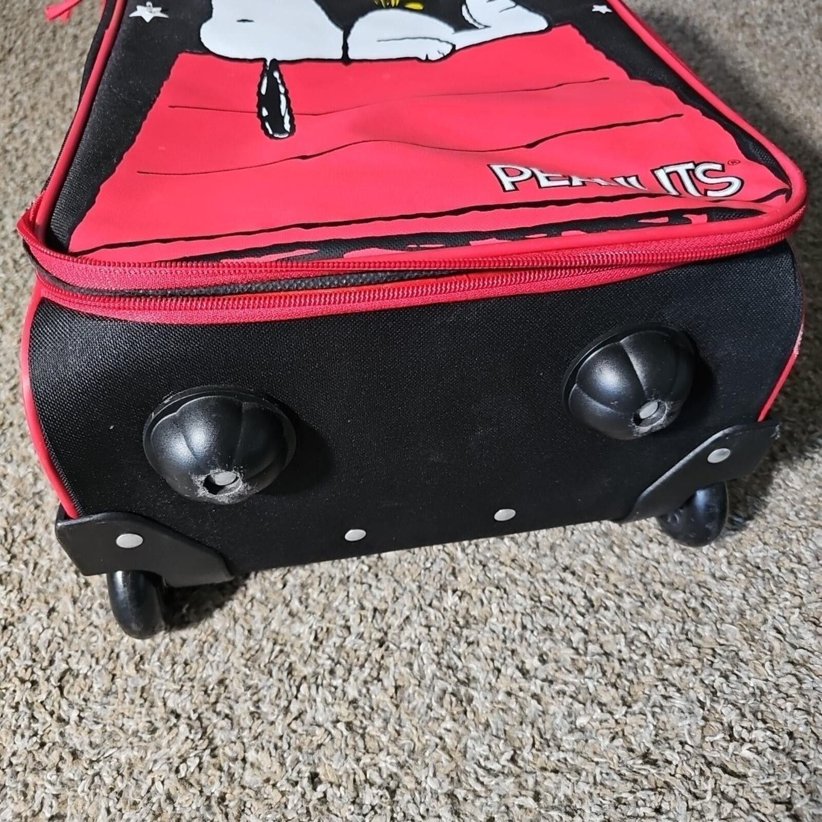 Peanuts Peanuts Snoopy Woodstock Rolling Kids Carry On Luggage Size ONE SIZE - 2 Thumbnail