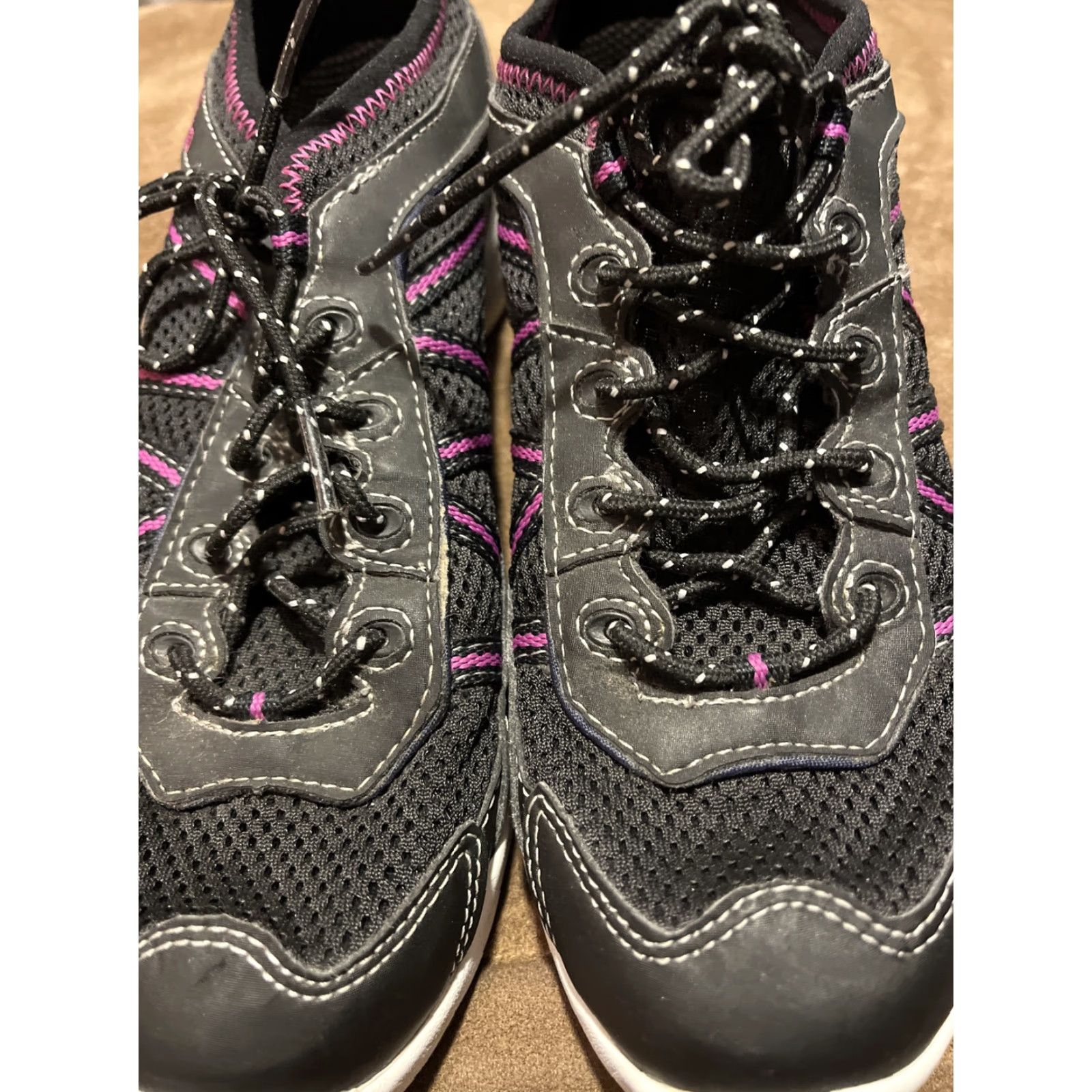 Vintage VINTAGE LL Bean Womens Athletic Sneakers Water Shoes Casual Activewear Size 6½ Black Size US 4.5 / IT 34.5 - 7 Thumbnail