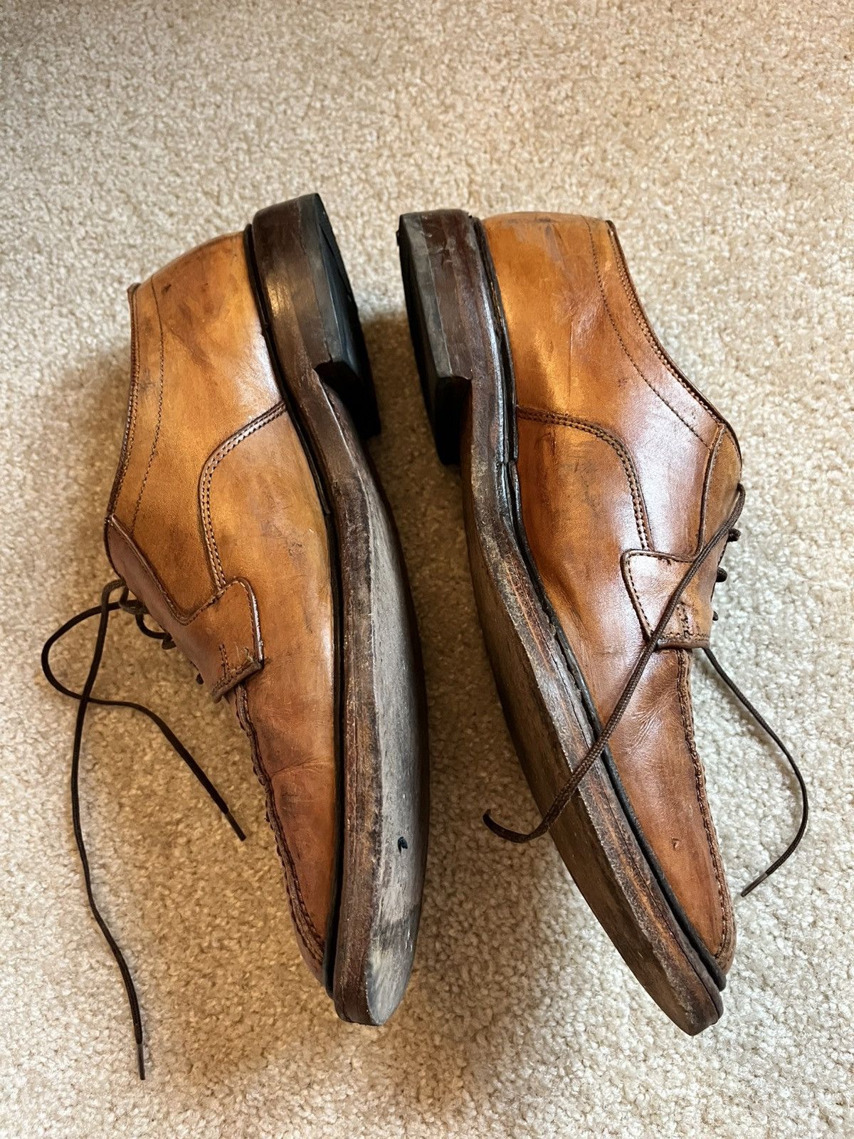 Allen Edmonds Allen Edmonds Brown Leather Dress Shoes Size US 10 / EU 43 - 2 Thumbnail