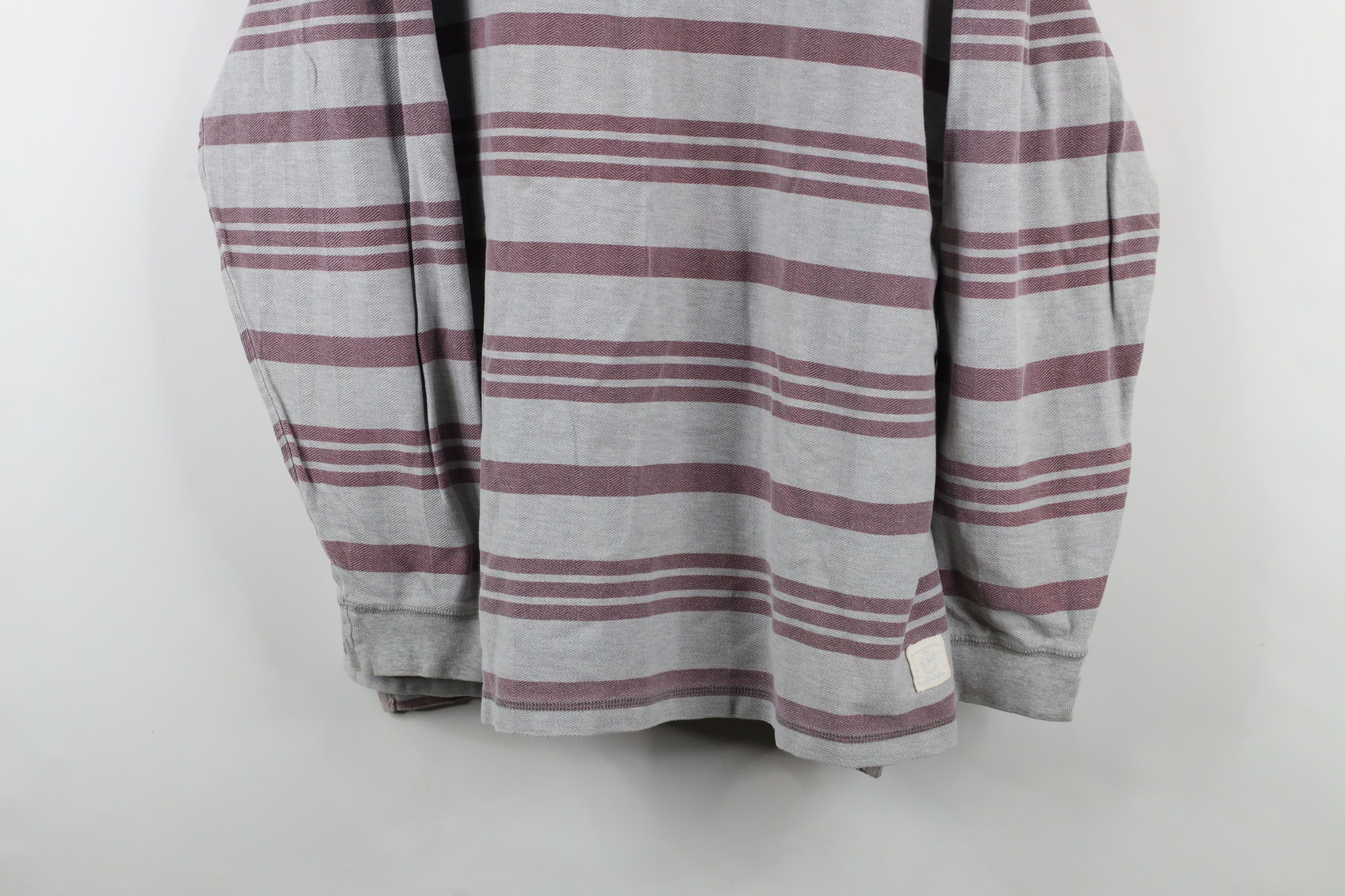 Vintage × Woolrich Woolen Mills Vintage 90s Woolrich Heavyweight Long Sleeve Henley T-Shirt Size US XL / EU 56 / 4 - 3 Thumbnail