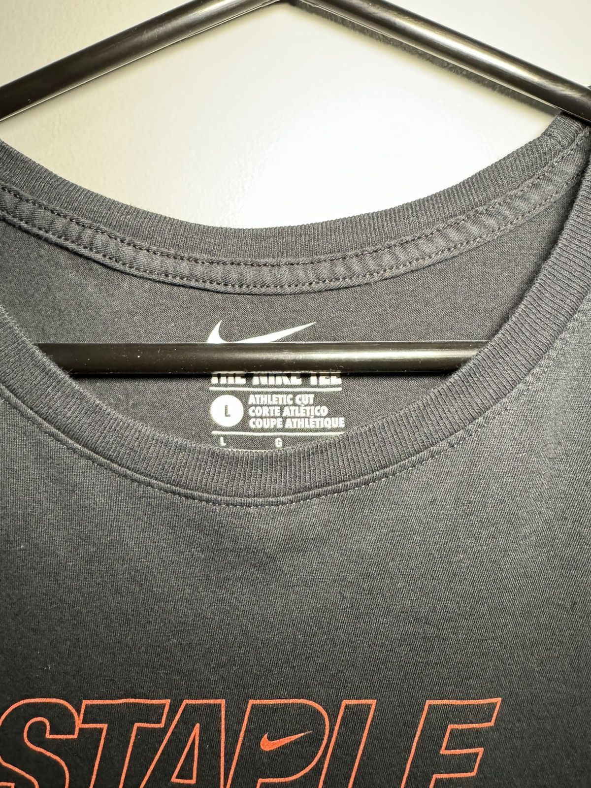 Nike × Staple Nike X Staple athletic cut short sleeve tee Size US L / EU 52-54 / 3 - 4 Thumbnail