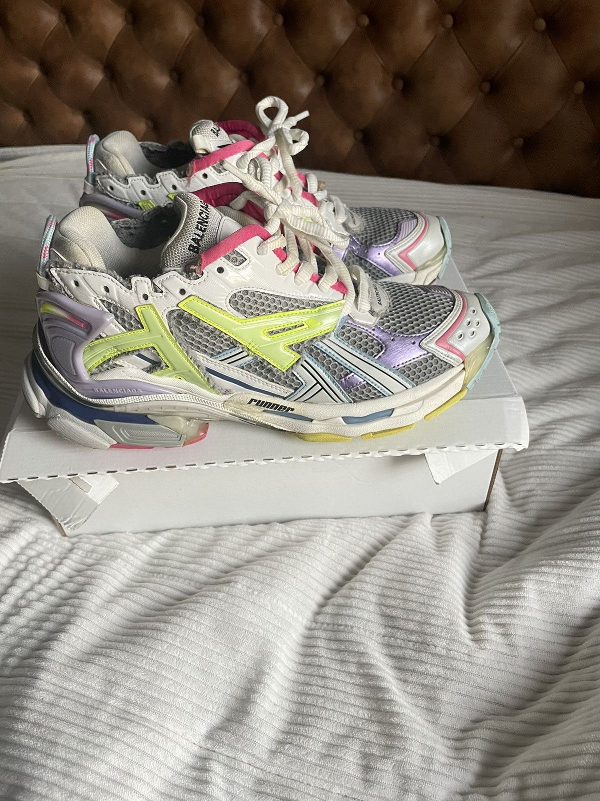 Balenciaga Balenciaga multicolor sneakers Size US 9 / EU 42 - 1 Thumbnail