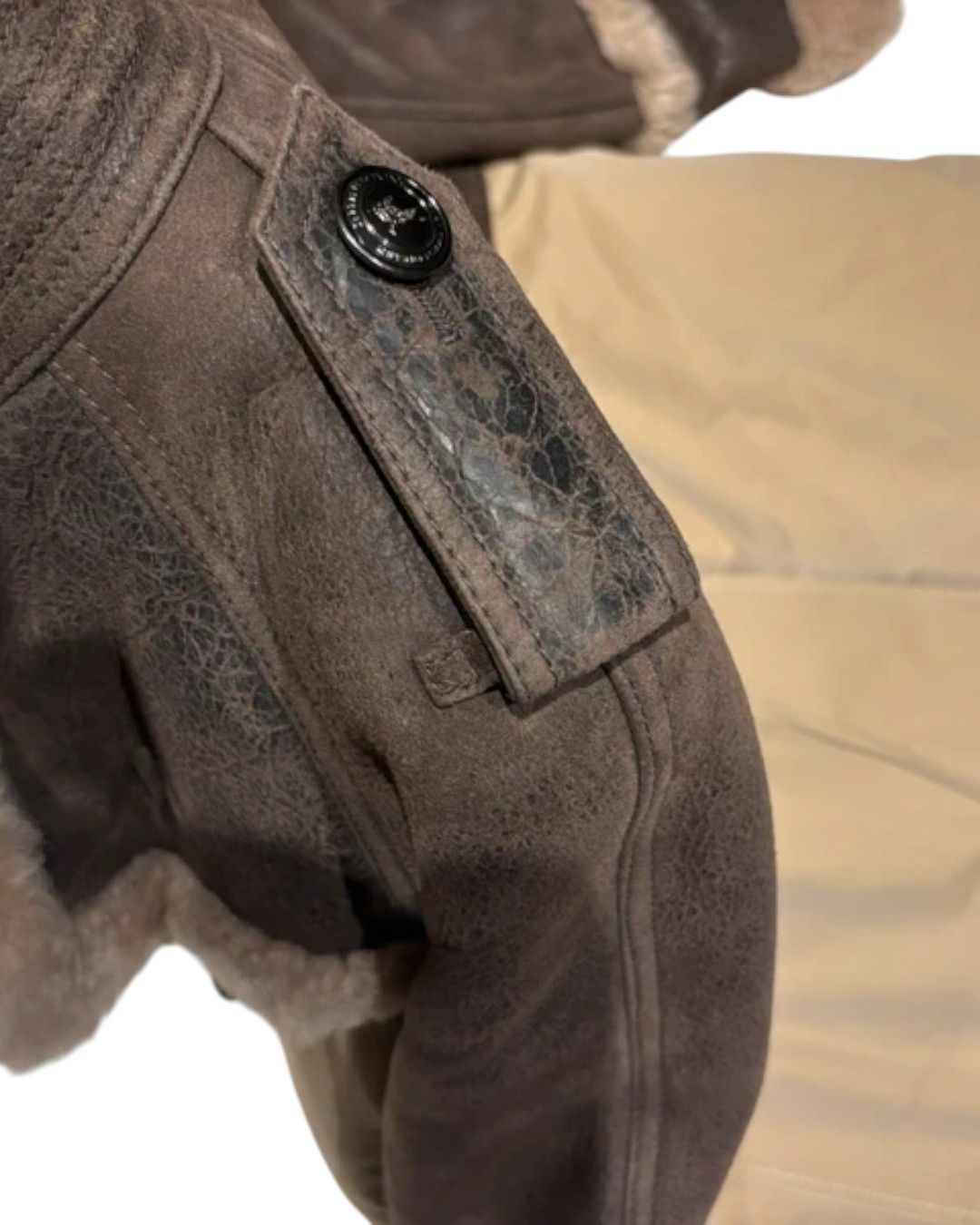 Burberry Prorsum VINTAGE BURBERRY PRORSUM SHEARLING COAT Size M / US 6-8 / IT 42-44 - 5 Thumbnail