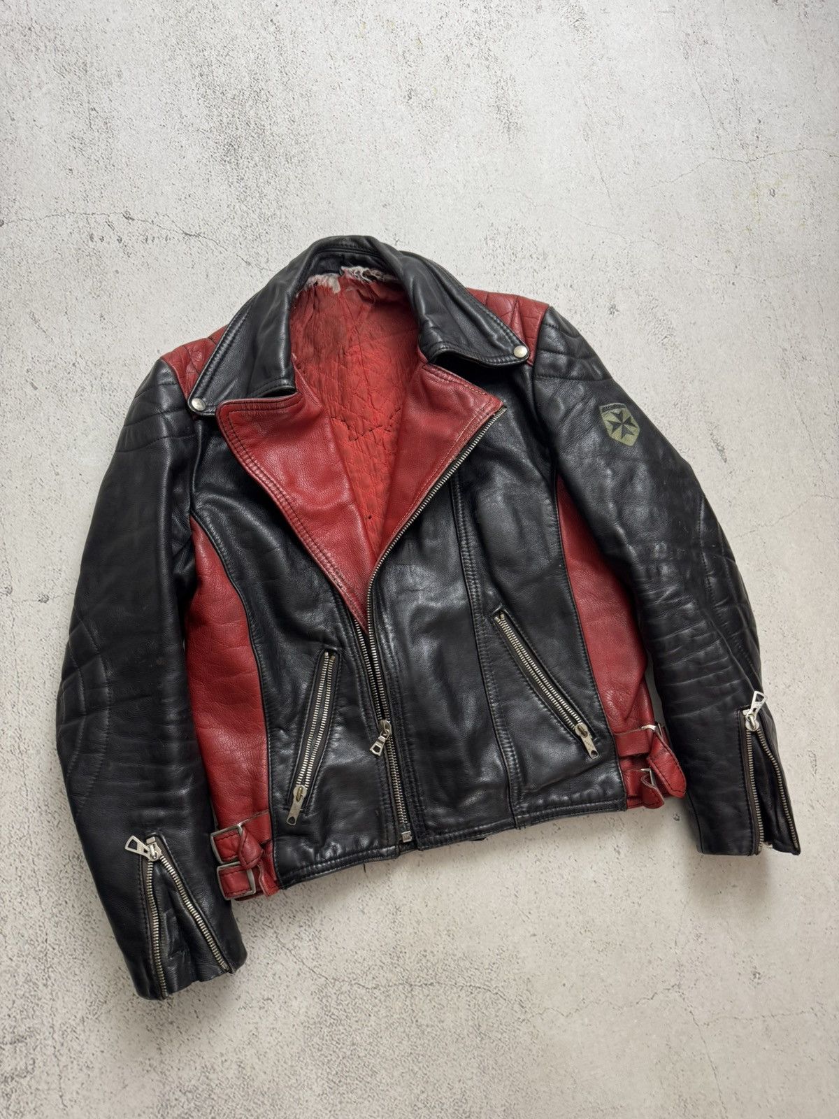Genuine Leather Harro Vintage Honda Vintage Leather Jacket Size US M / EU 48-50 / 2 - 3 Thumbnail