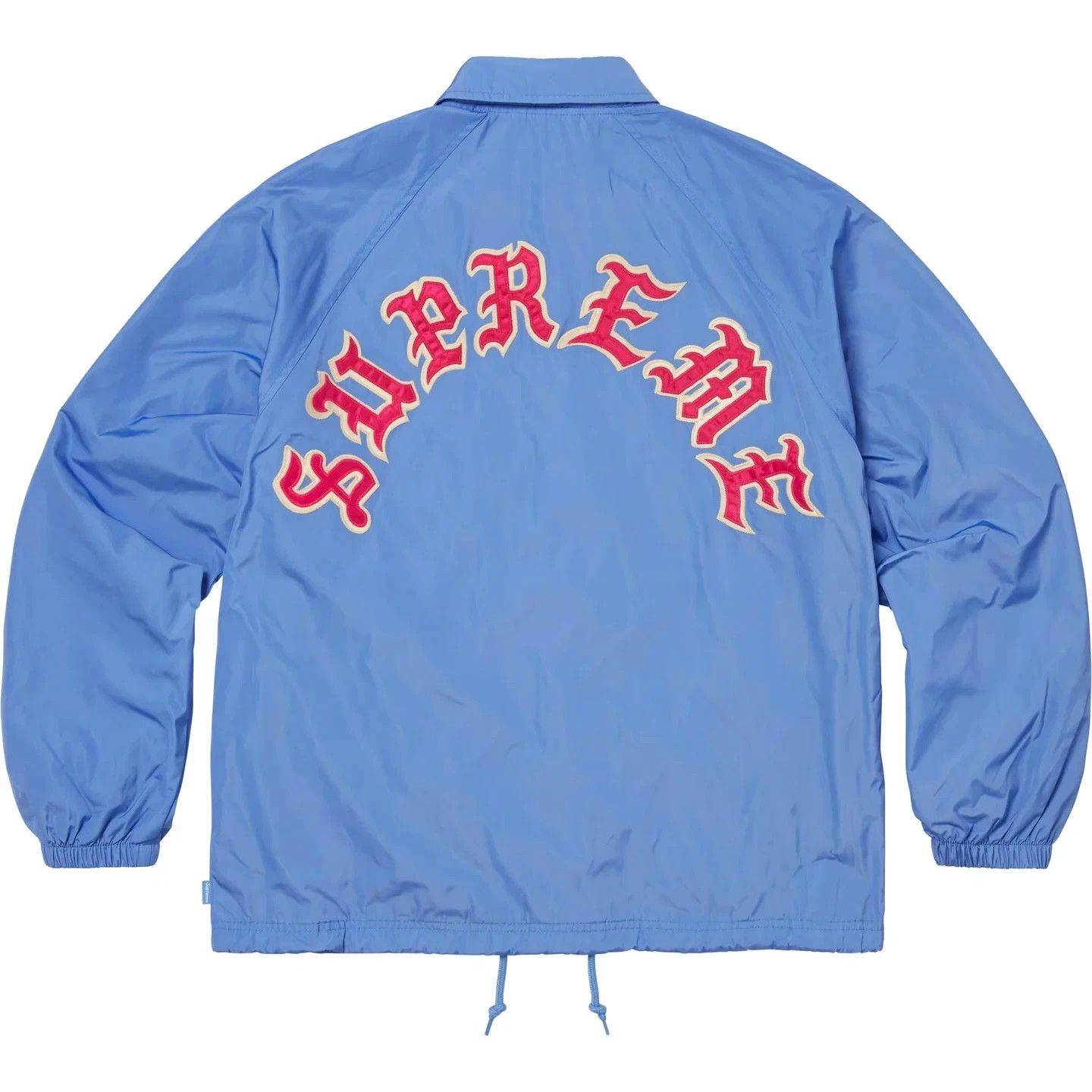 Supreme Supreme Old English Canvas Work Jacket Navy | Grailed